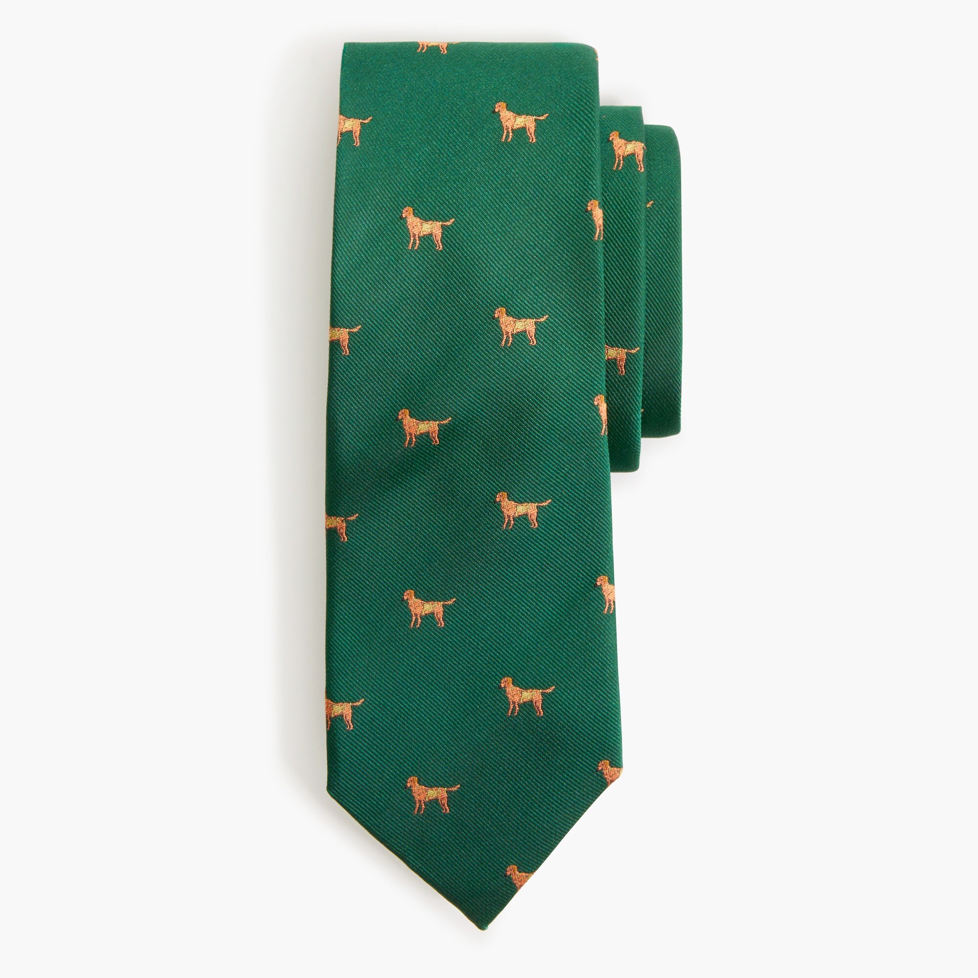Golden retriever tie