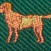 Golden retriever tie VIVID PINE factory: golden retriever tie for men