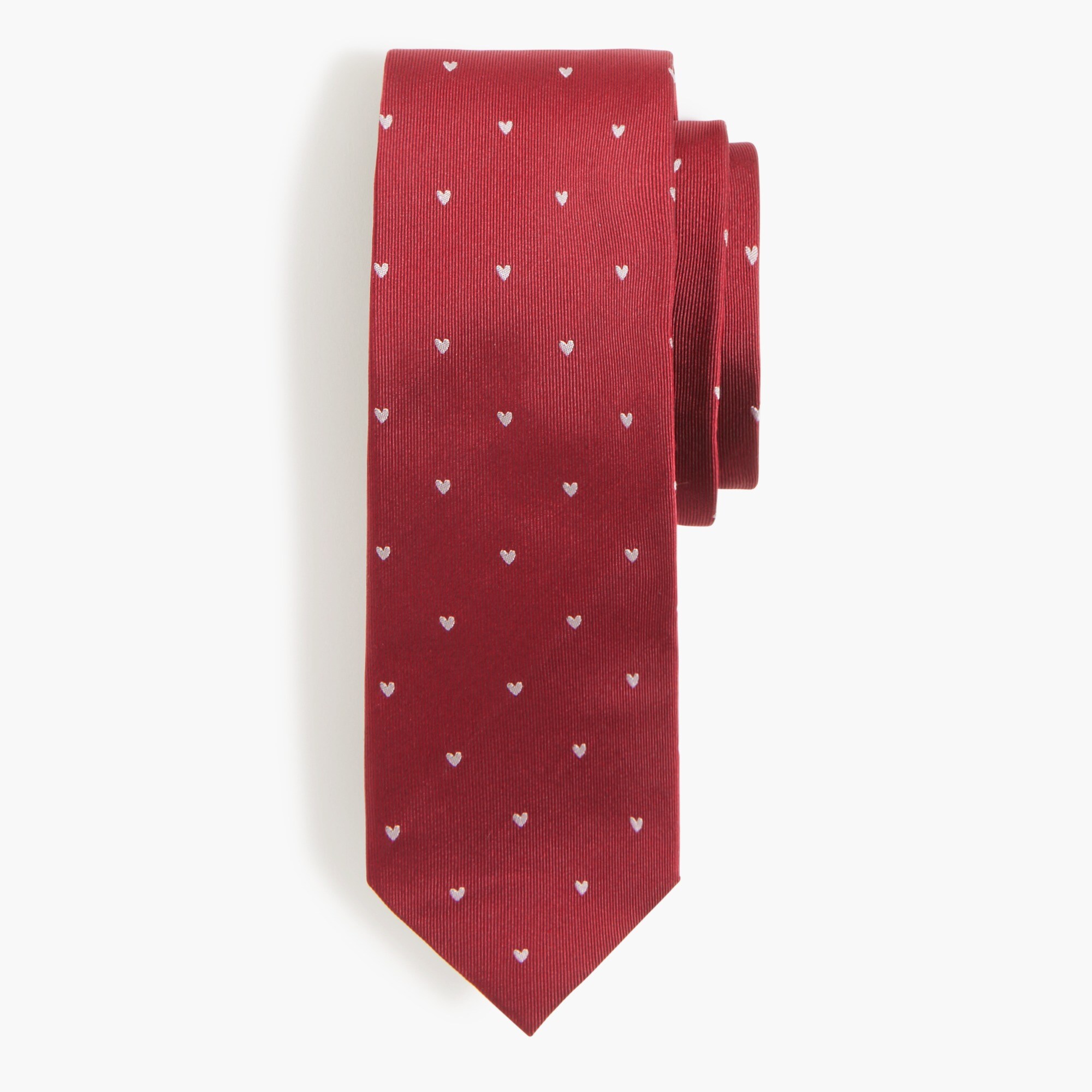 microheart tie for men
