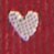 Microheart tie WARM CRANBERRY 
