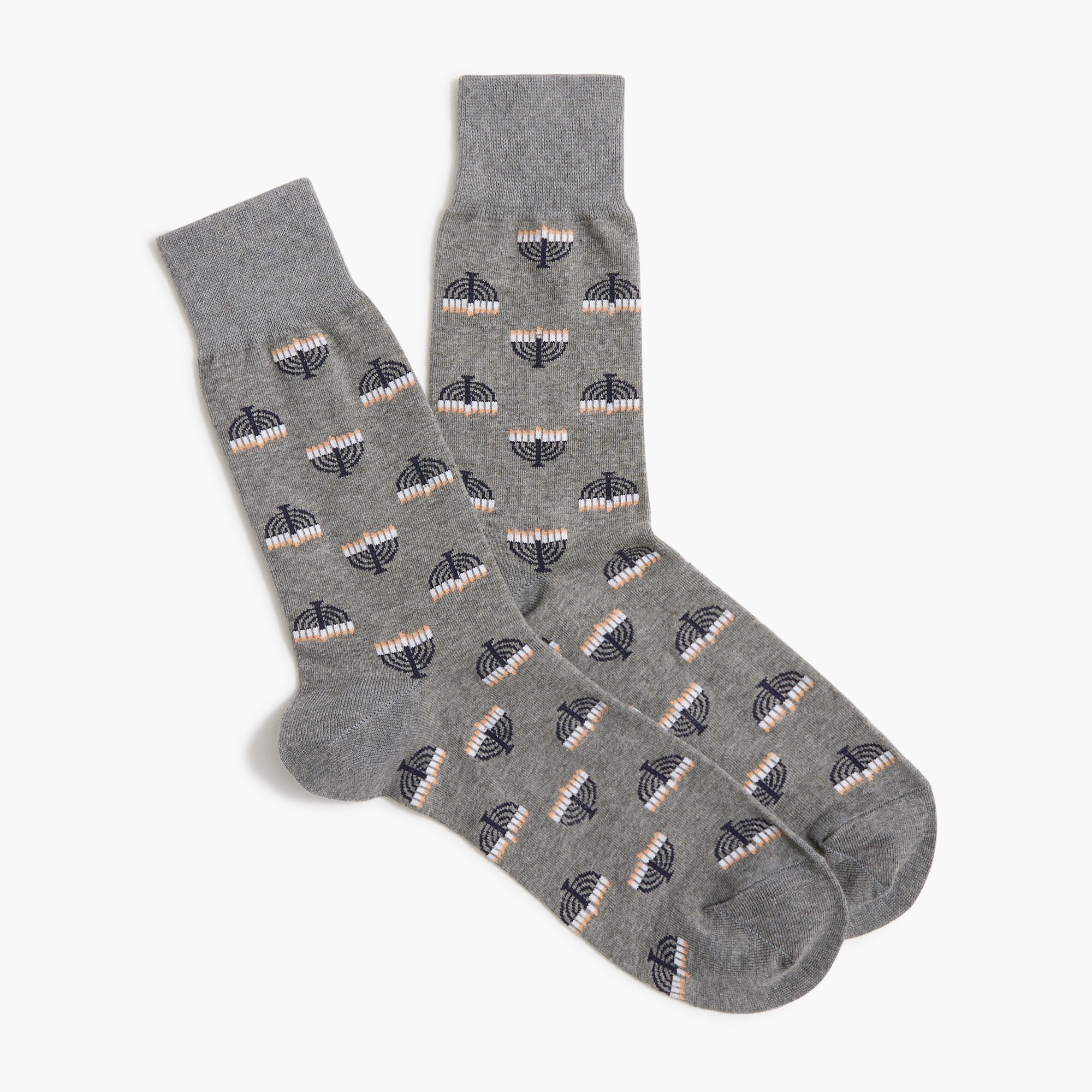 menorah socks for men