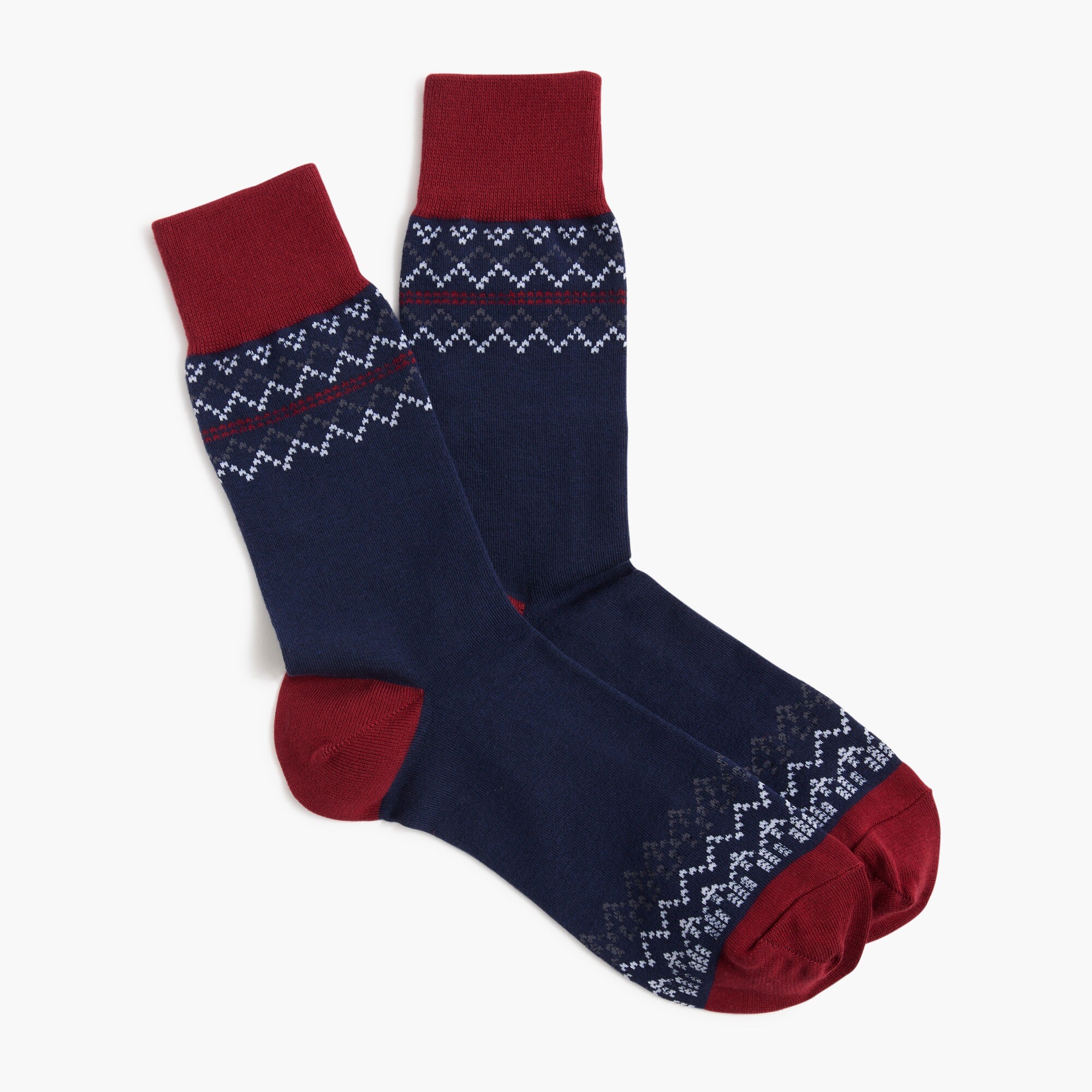 Fair Isle socks