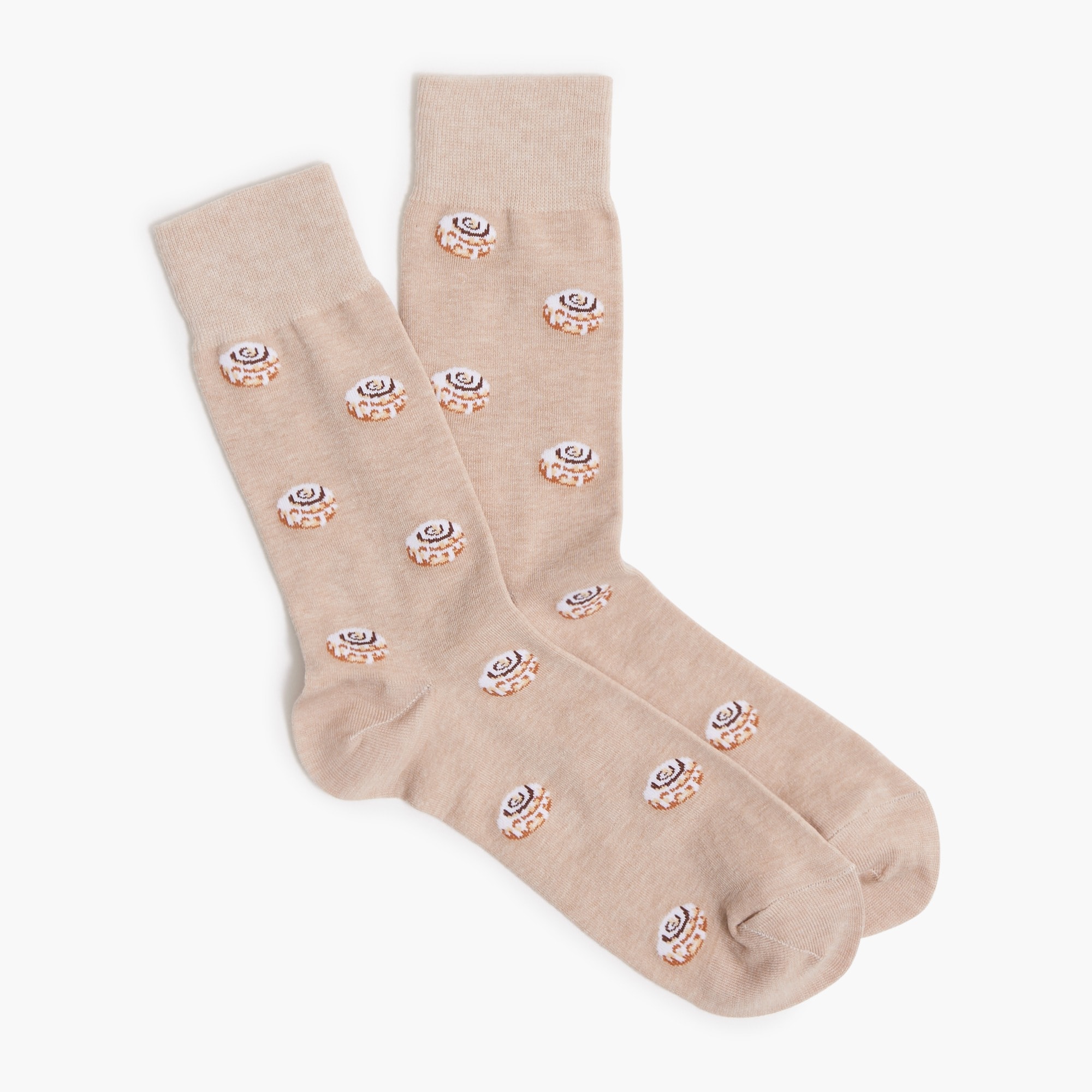 Cinnamon roll socks