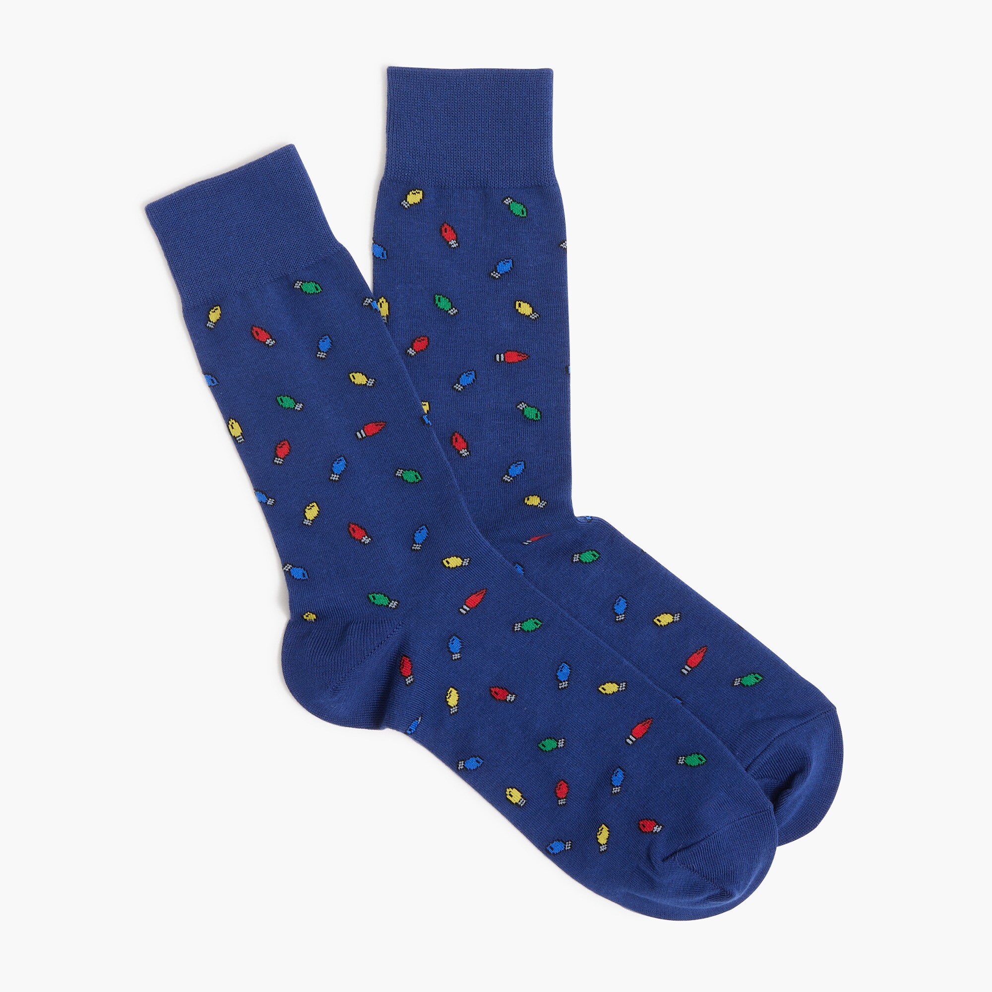 Christmas lights socks