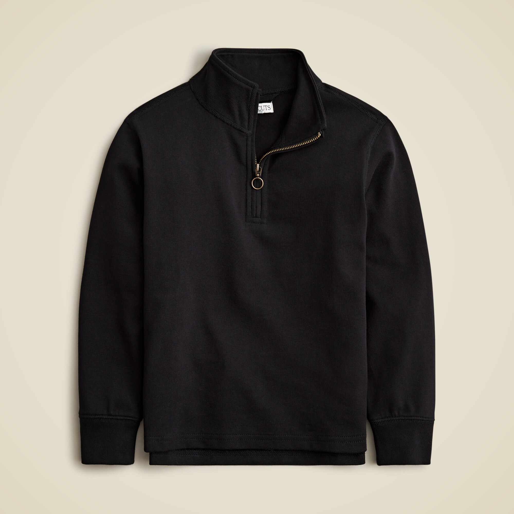 Kids' relaxed-fit half-zip pullover