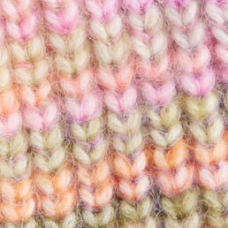 Girls' pom-pom beanie PINK GREEN girls' pom-pom beanie for girls