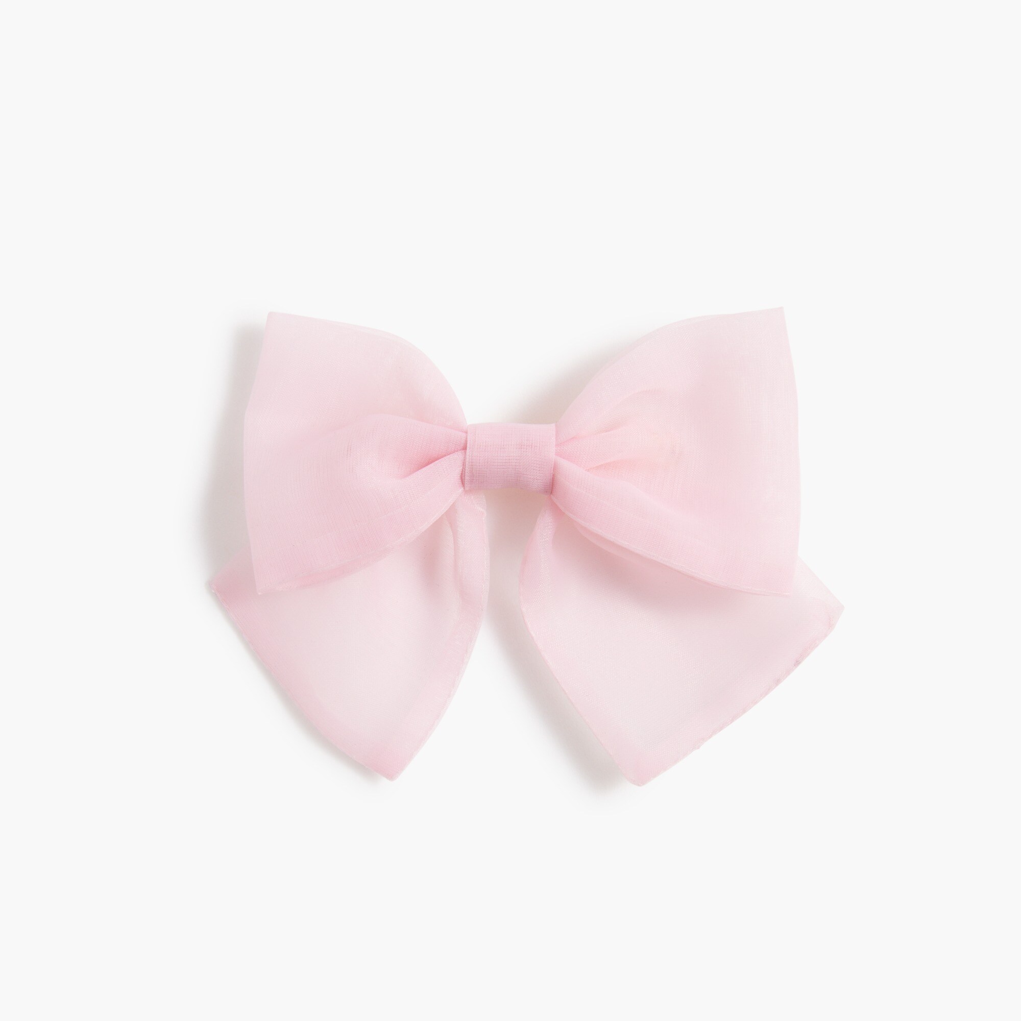 girls' tulle bow hair barrette clip for girls