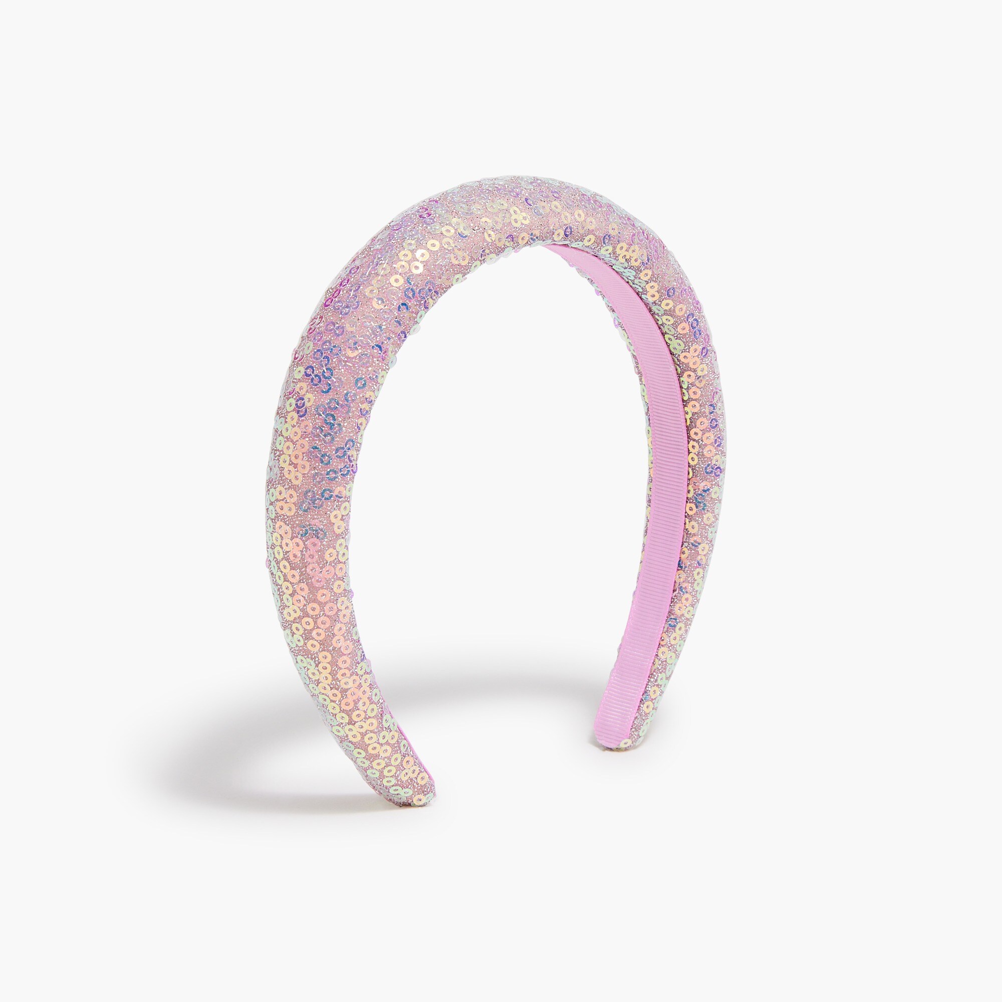 girls' sequin puff headband for girls