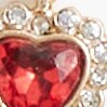 Girls' heart earrings set-of-three HEART MULTI factory: girls' heart earrings set-of-three for girls