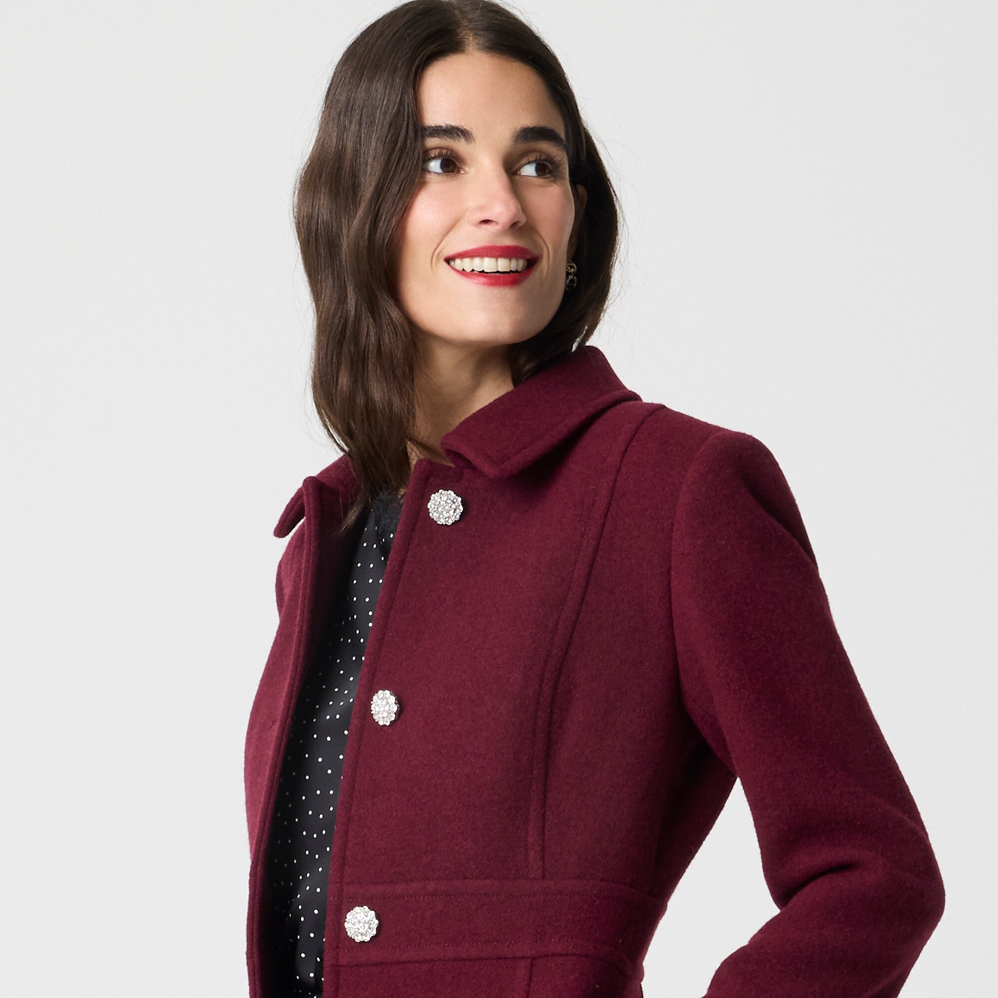新品　J.crew ウールコート　レディースUSサイズ8 Women's Coats & Jackets | J.Crew Factory
