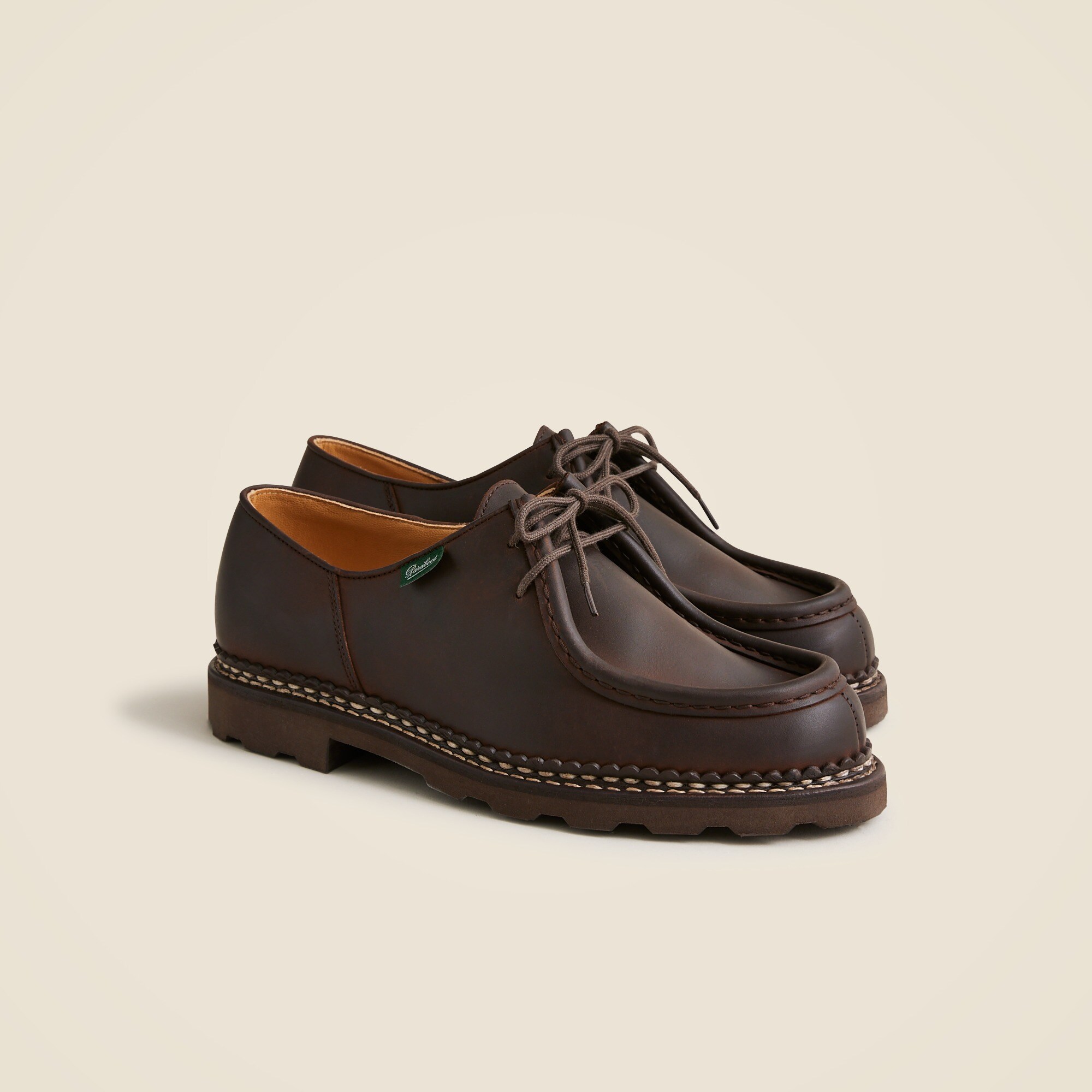 mens Paraboot Michael nubuck leather derbys