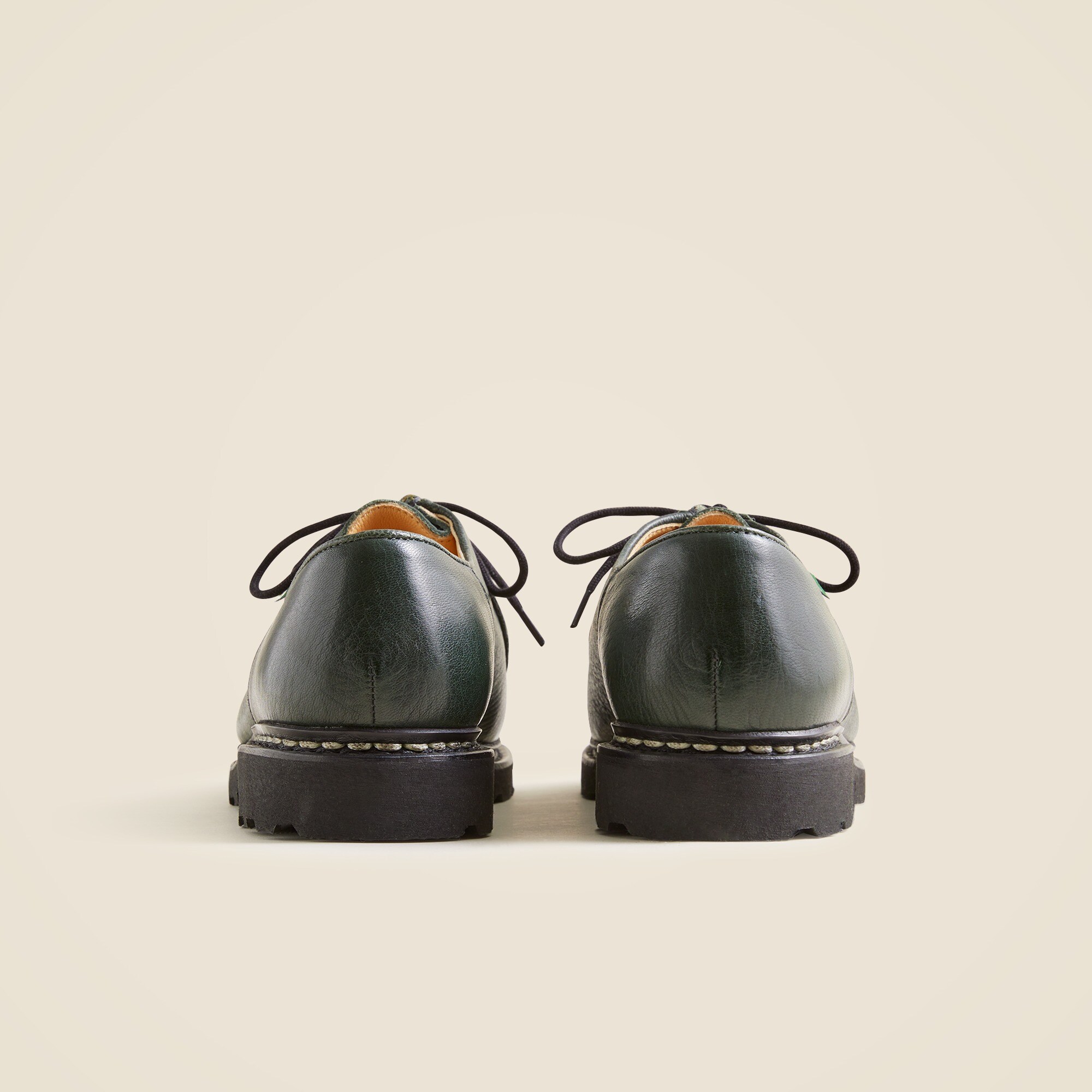 Paraboot Michael pebble-grained leather derbys