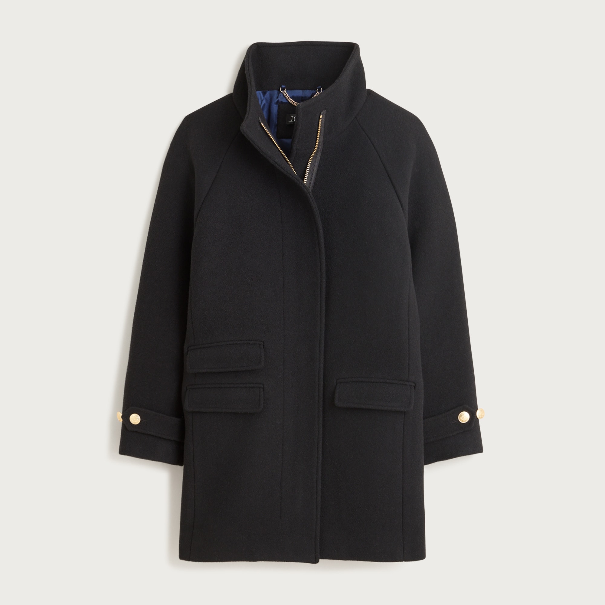 Toscana Coat In Italian Stadium-cloth Wool Blend For Women | J.Crew