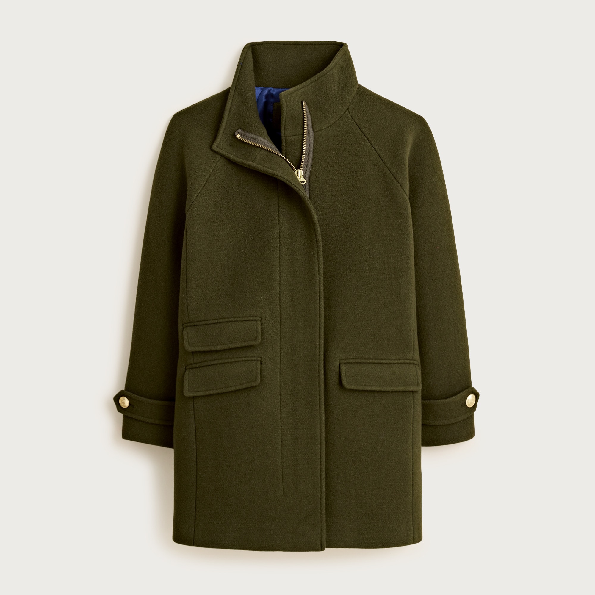 Toscana Coat In Italian Stadium-cloth Wool Blend For Women | J.Crew