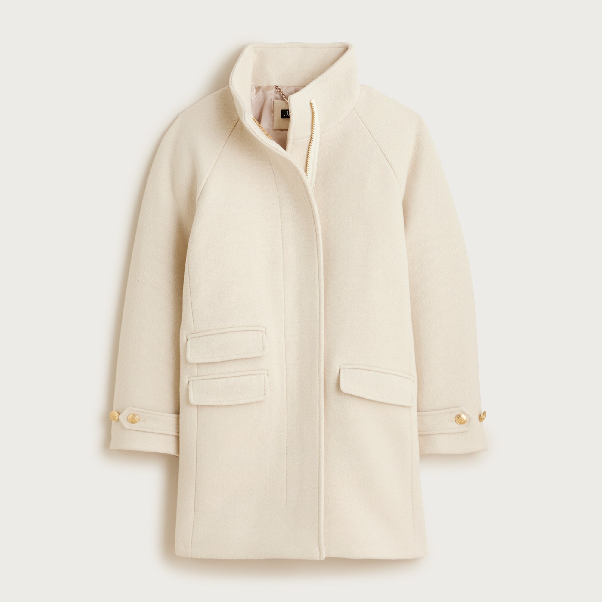 Toscana Coat In Italian Stadium-cloth Wool Blend For Women | J.Crew