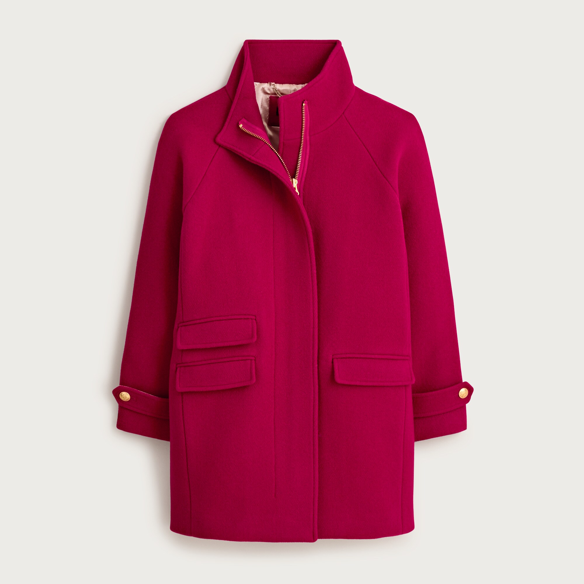Toscana Coat In Italian Stadium-cloth Wool Blend For Women | J.Crew