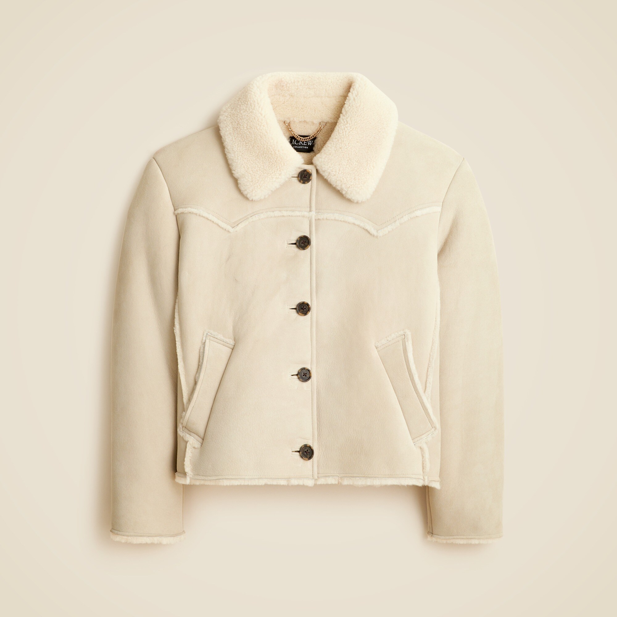 Collection Shearling Jacket For Women | J.Crew