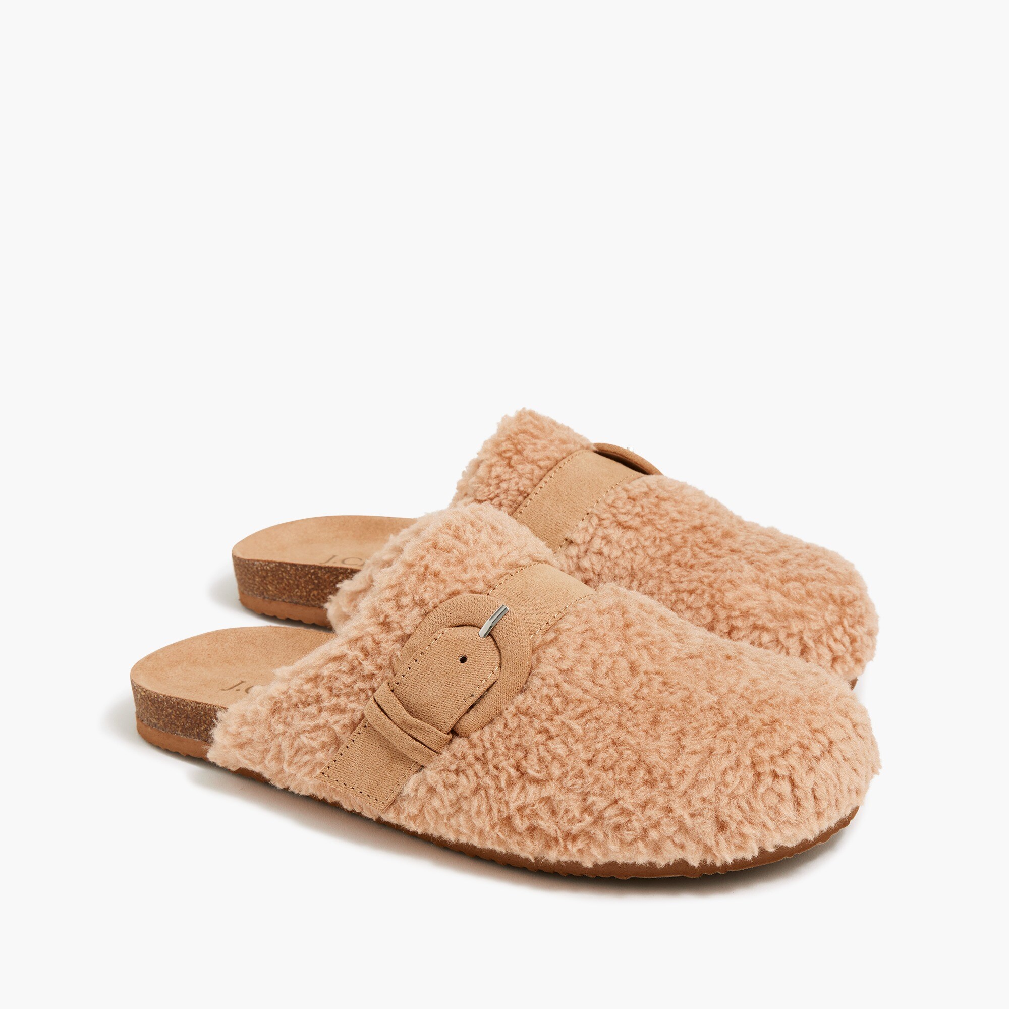 Buckle clog slippers