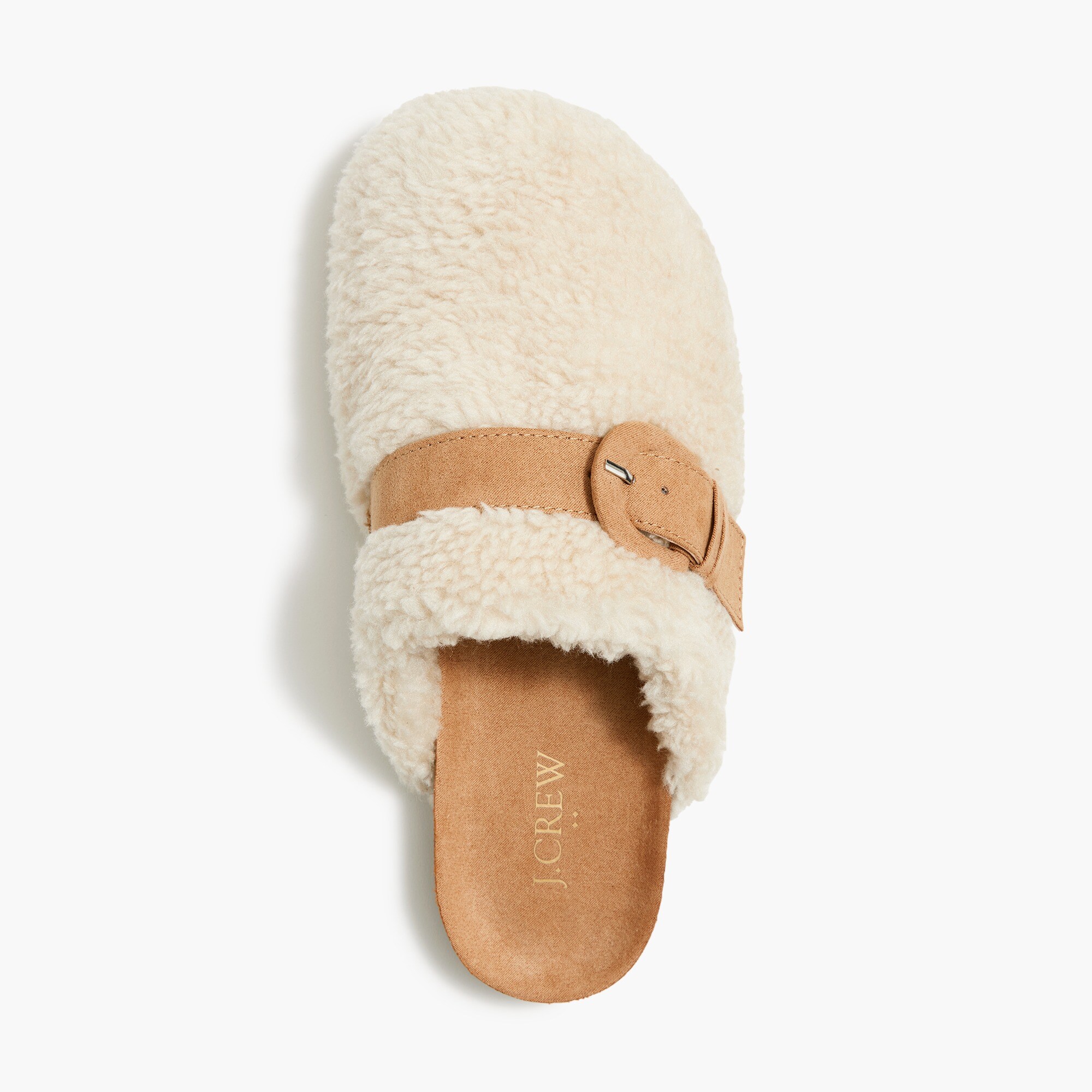 Buckle clog slippers