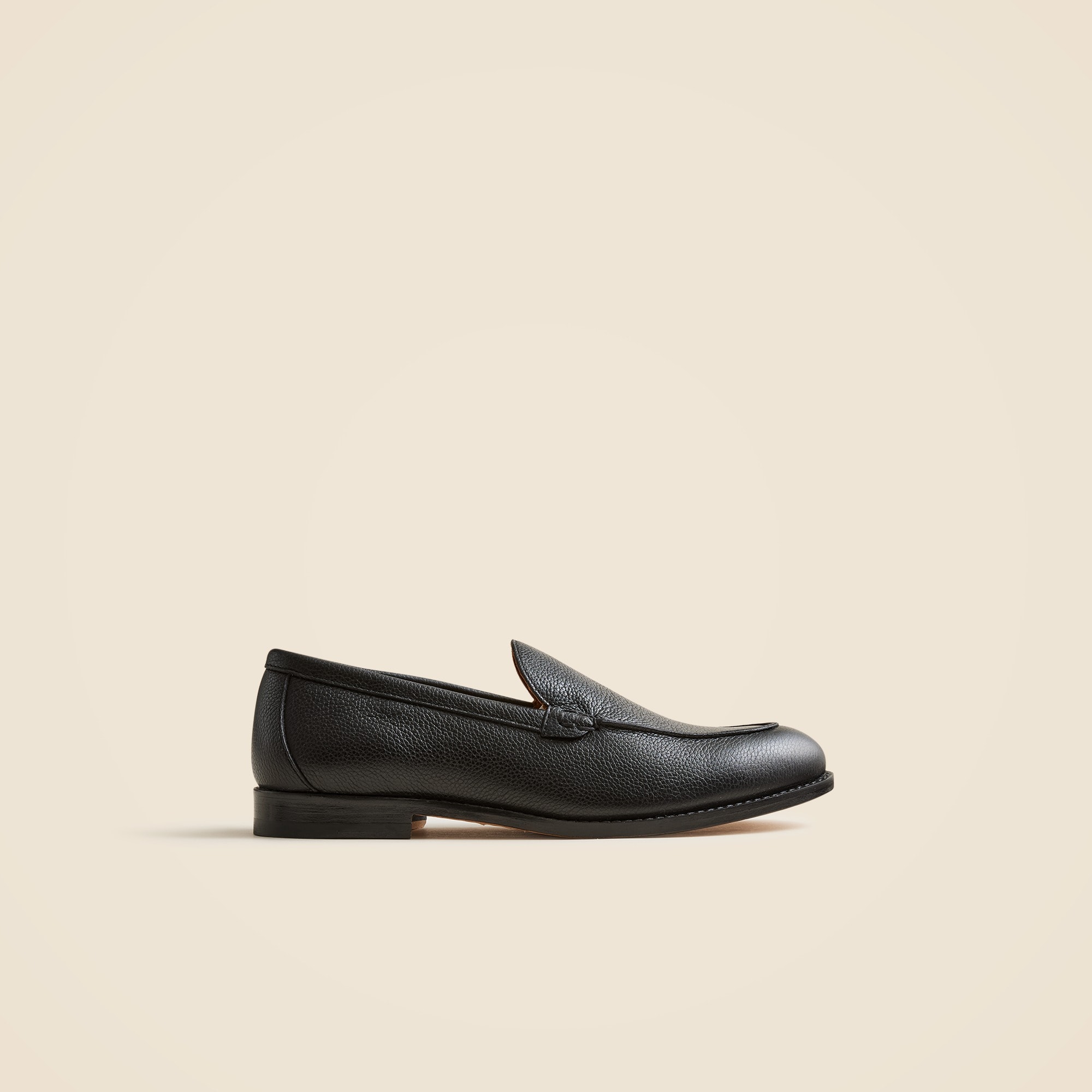 Ludlow Venetian loafers with leather soles