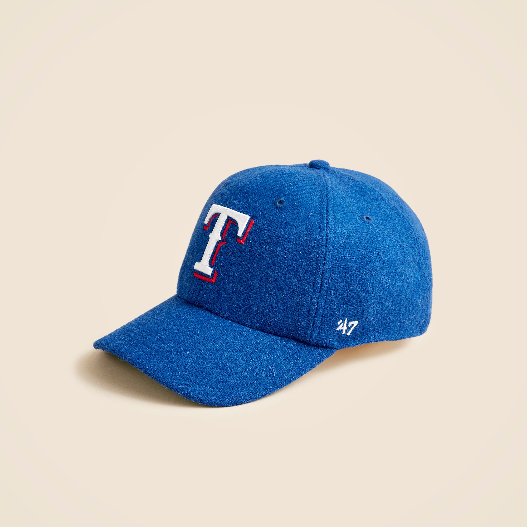 '47 X J.Crew Texas Rangers Clean Up cap in Harris Tweed®