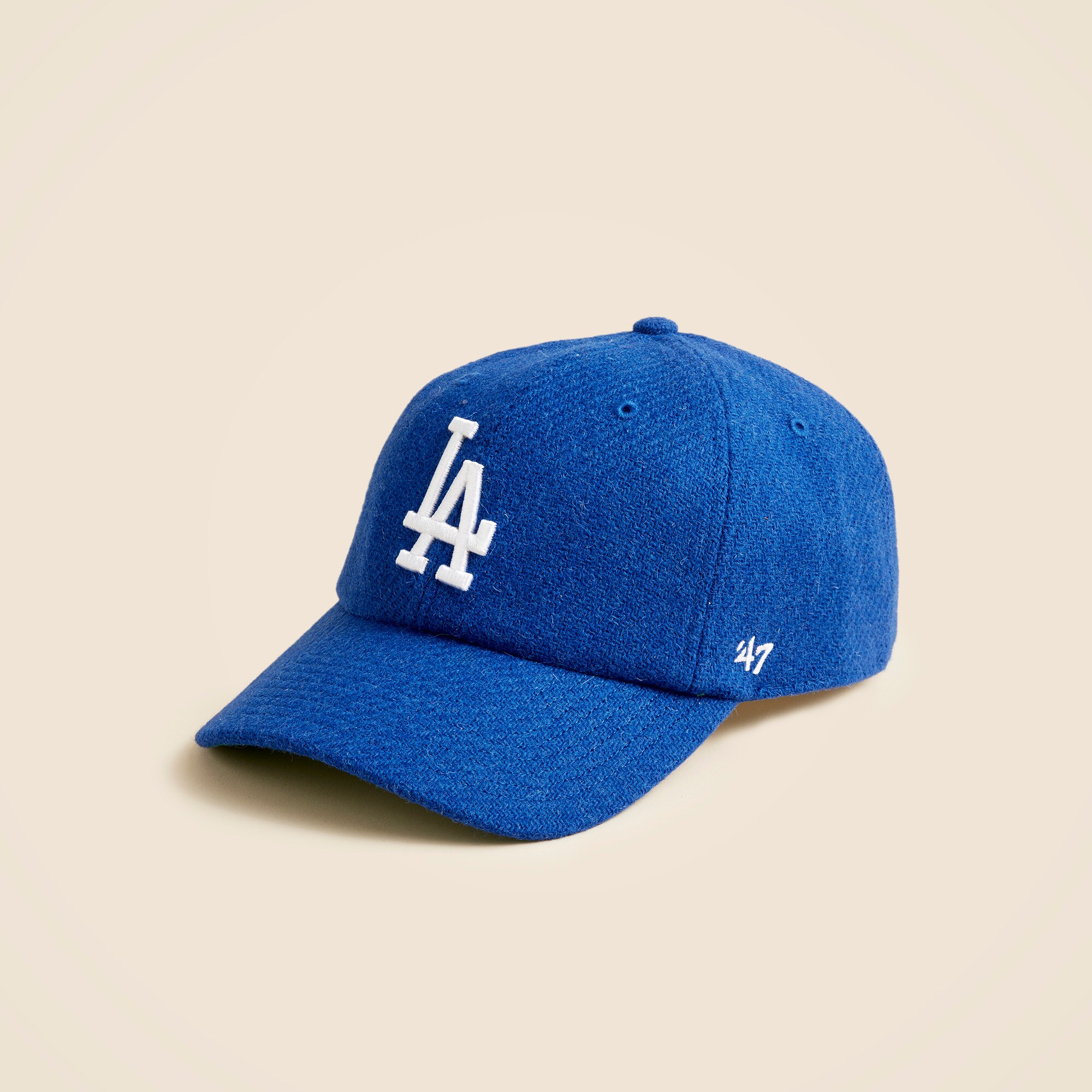 '47 X J.Crew Los Angeles Dodgers Clean Up cap in Harris Tweed®