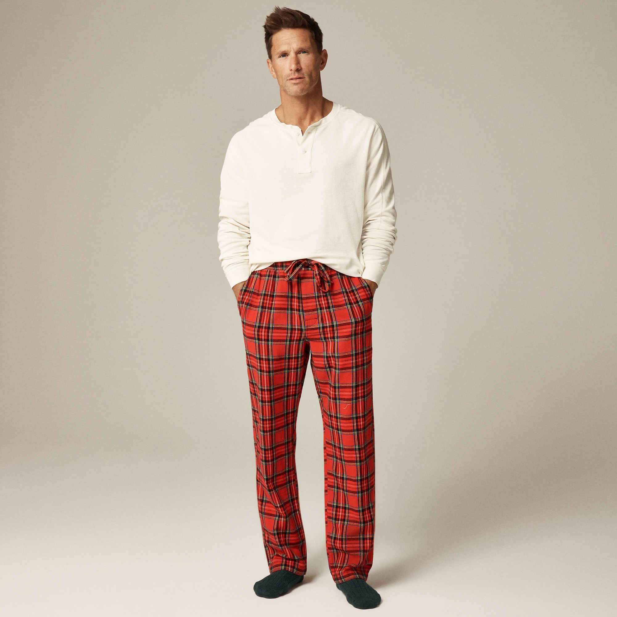 Flannel pajama pant - thumbnail 8