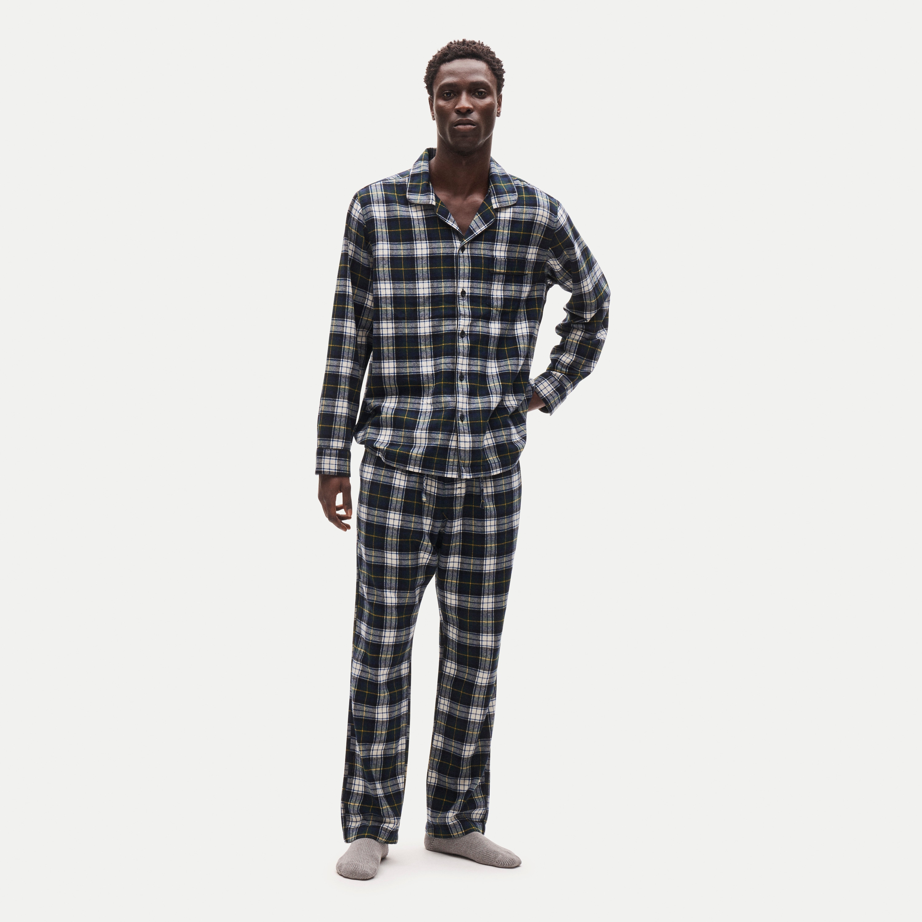 Flannel pajama set