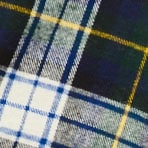 Flannel pajama set in mixed tartan JAXON NATURAL NAVY