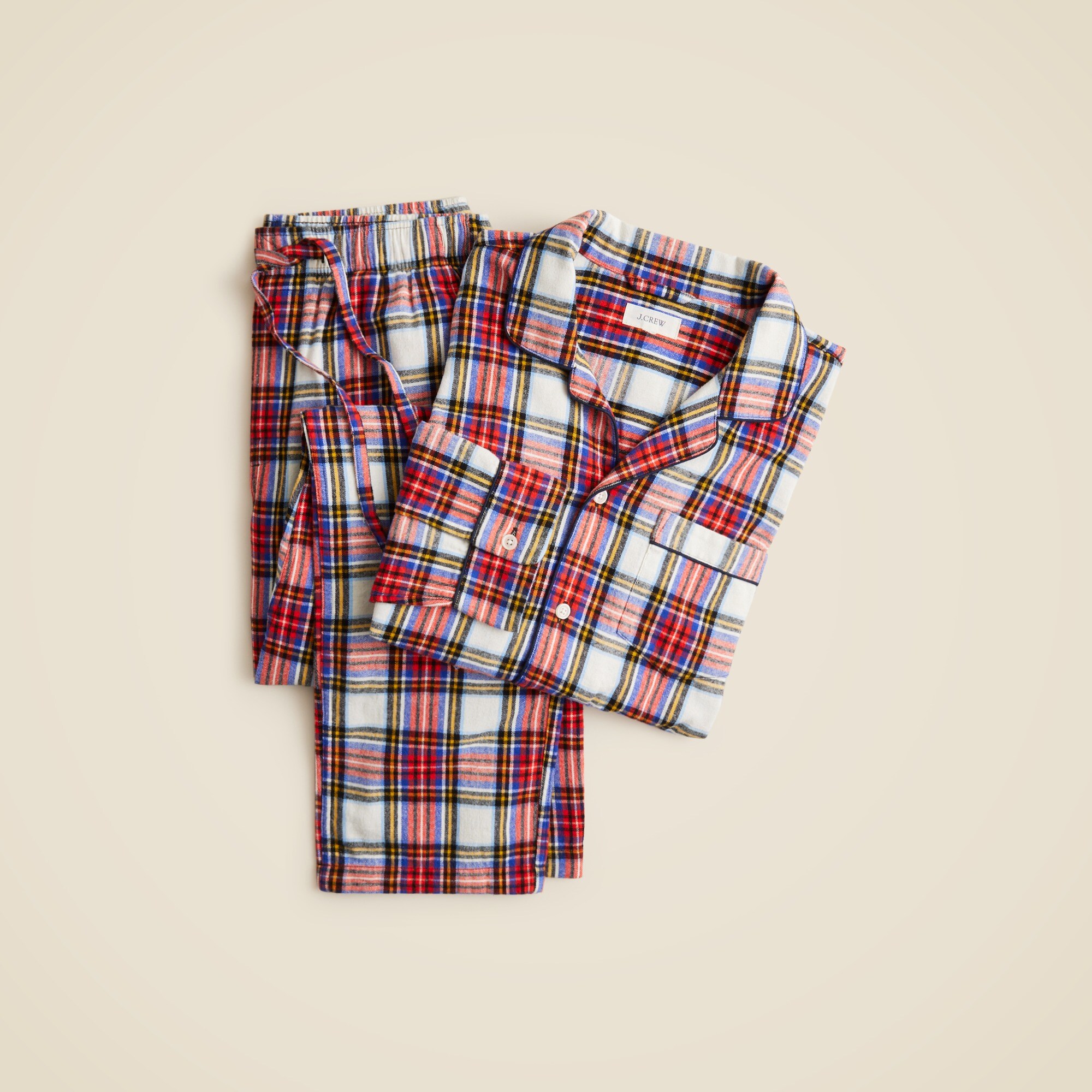 Flannel pajama set