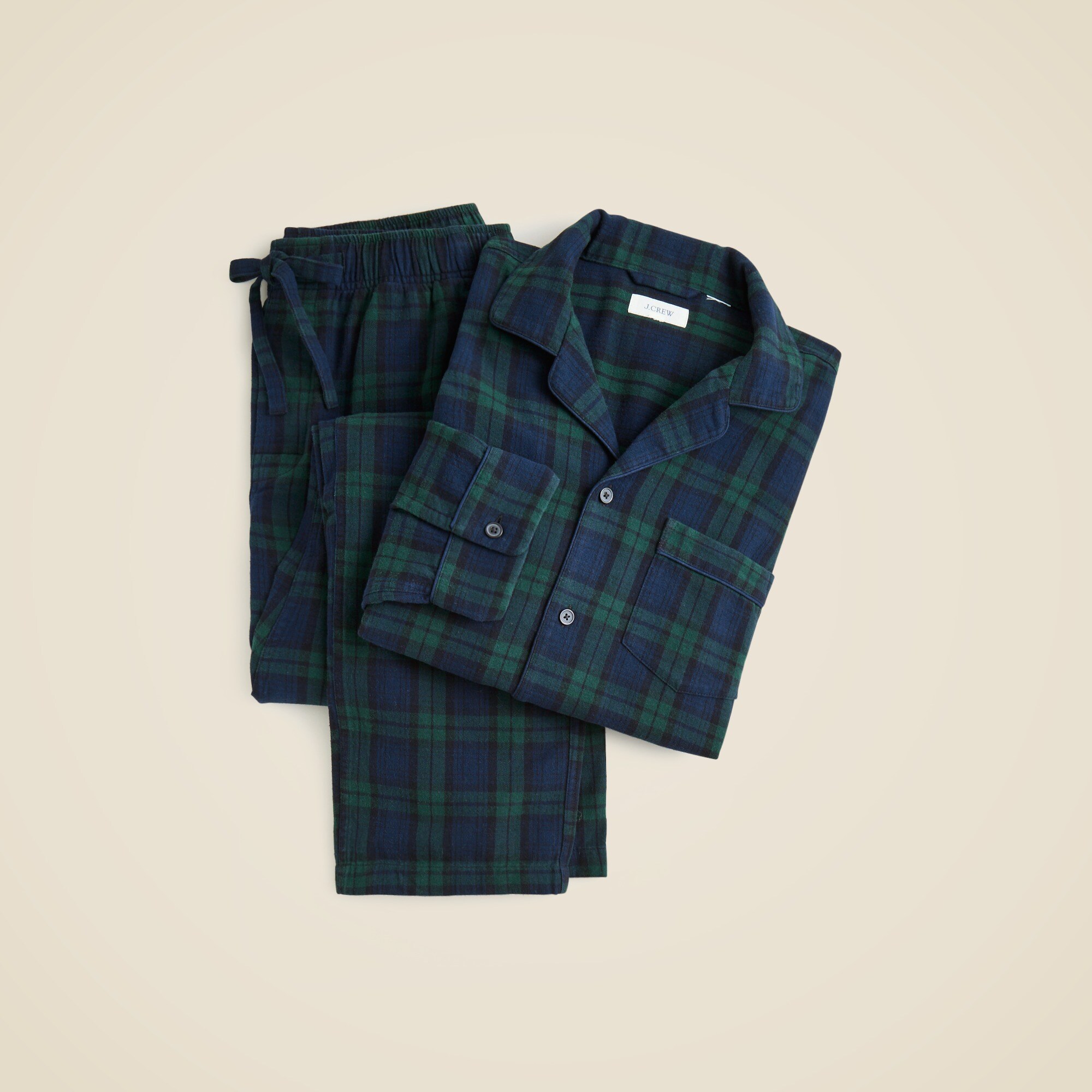 Flannel pajama set