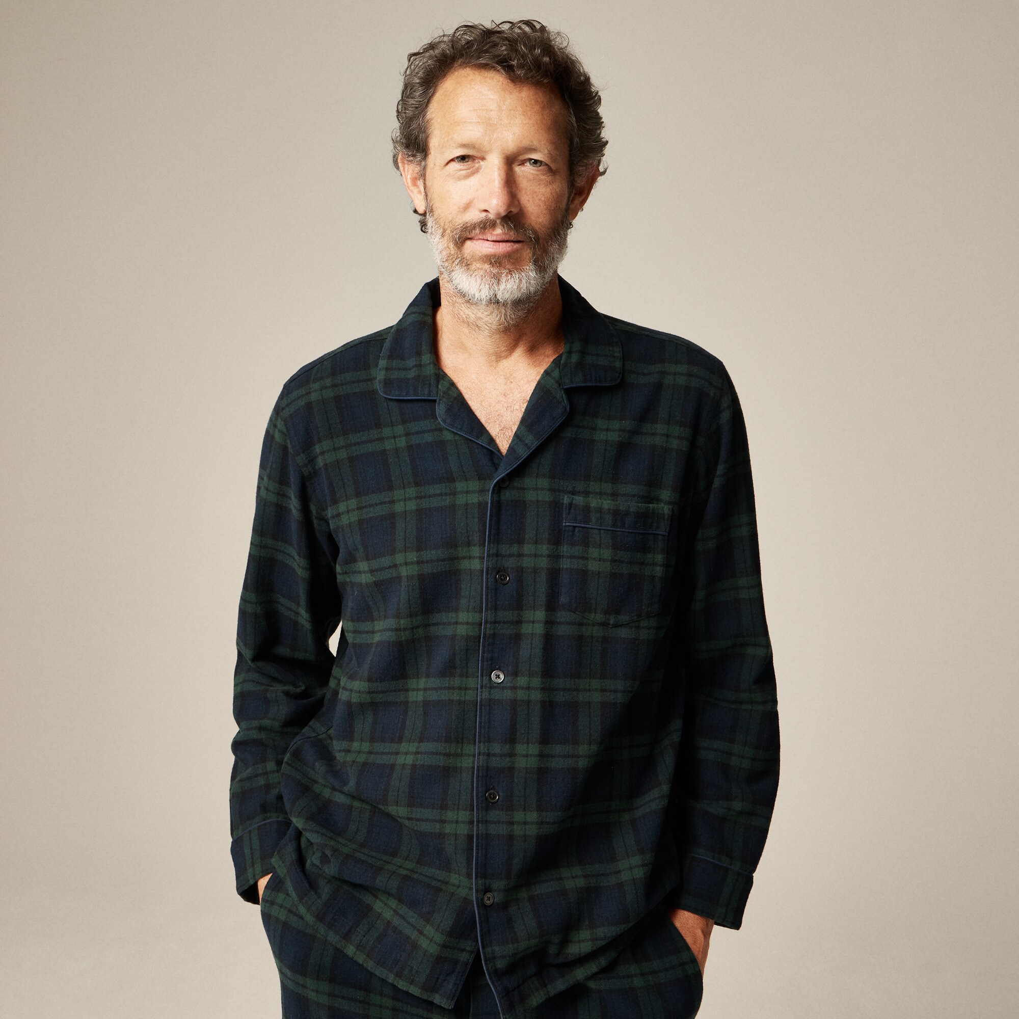Flannel pajama set
