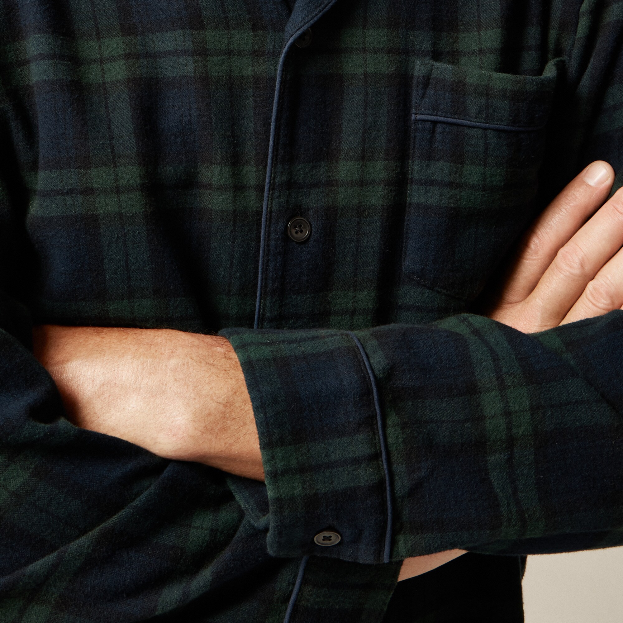 Flannel pajama set