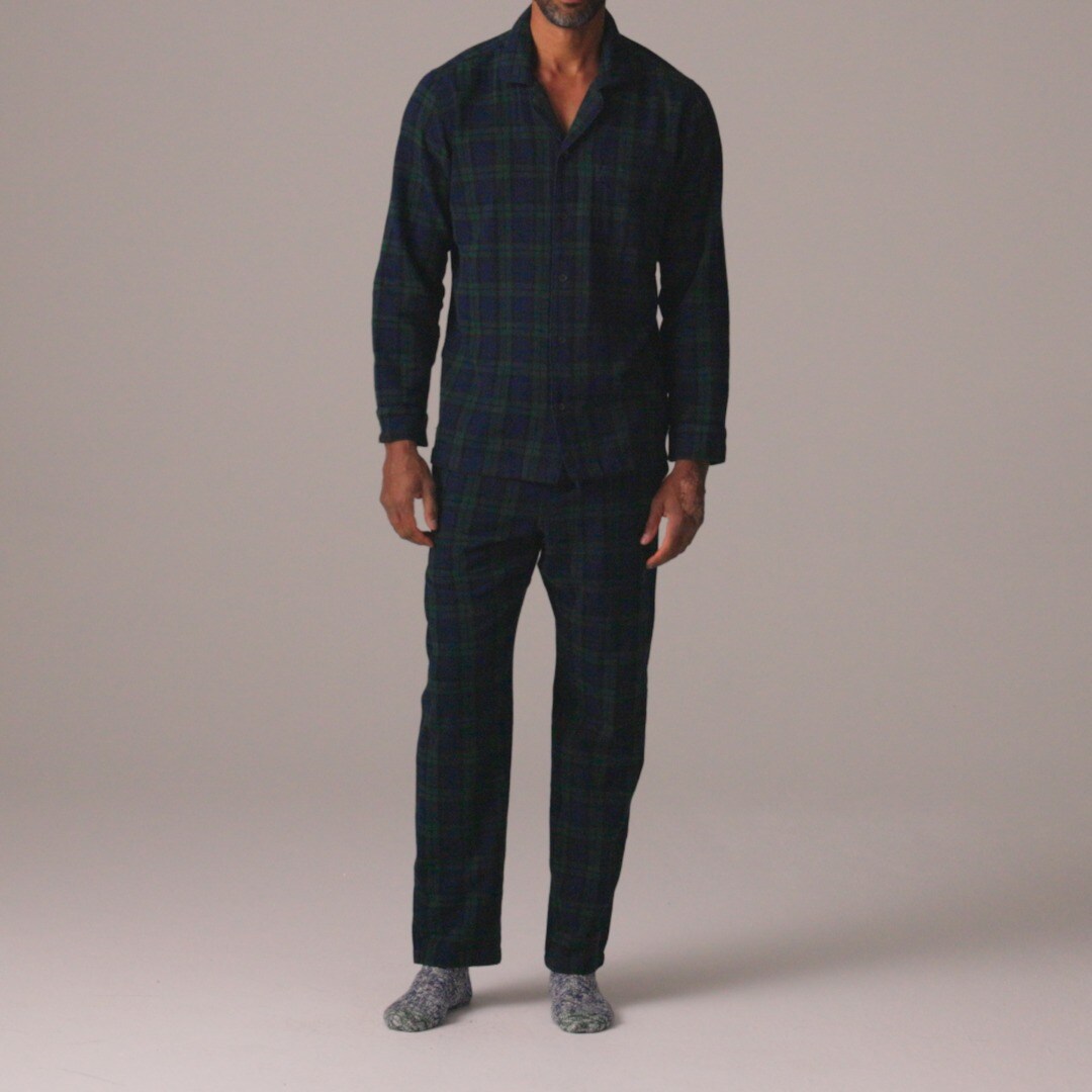 Flannel pajama set