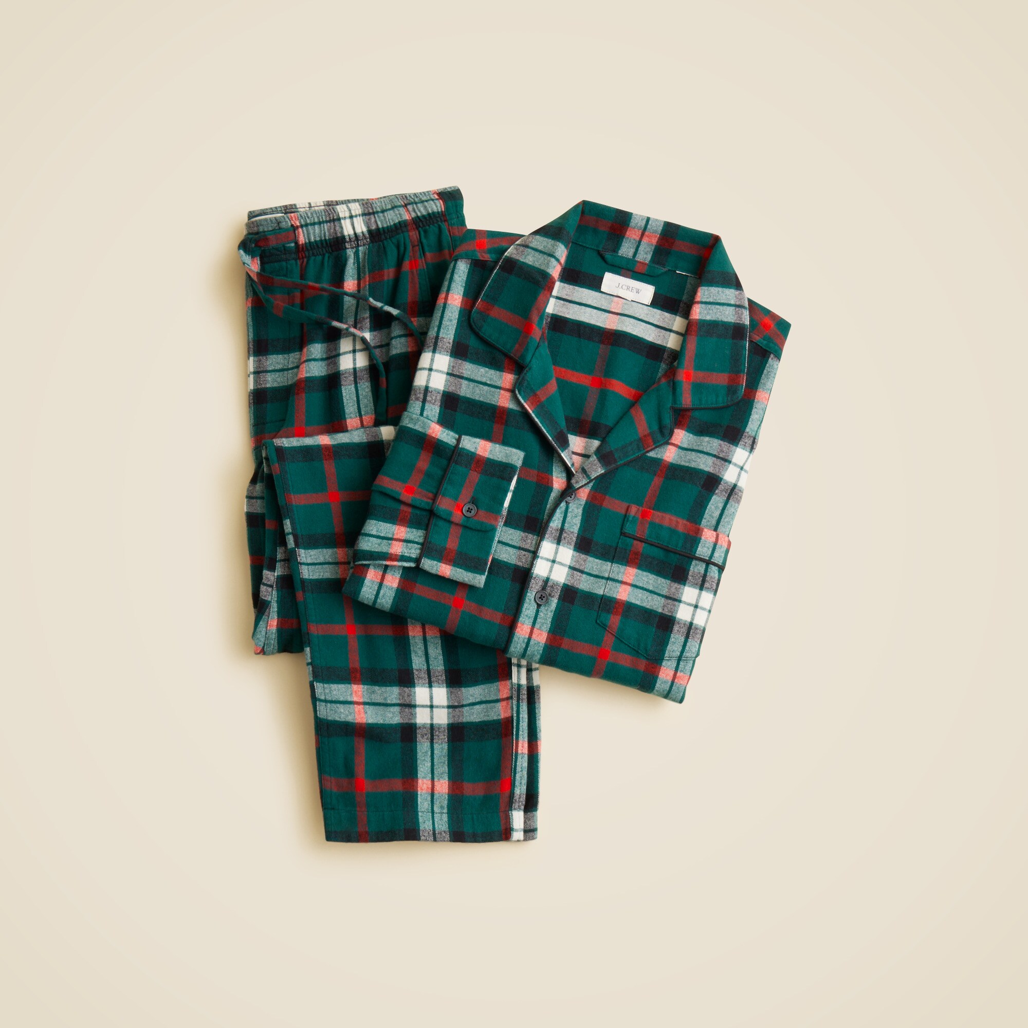 Flannel pajama set