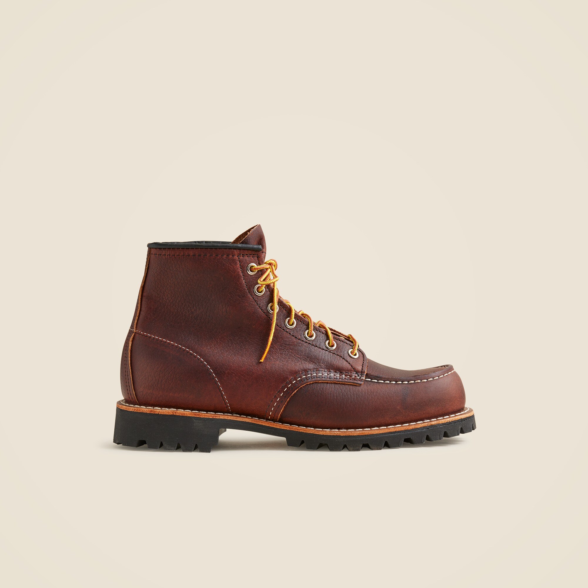 J.Crew Men s Red Wing Heritage 6 Roughneck Leather Boots Size 11H Medium