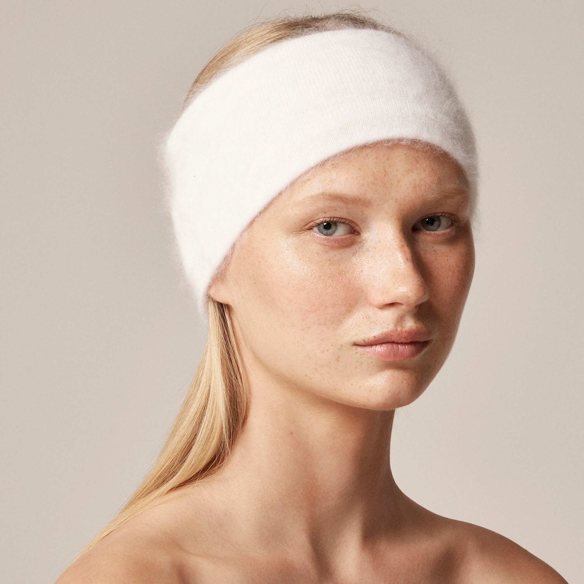 womens Brushed cashmere headband