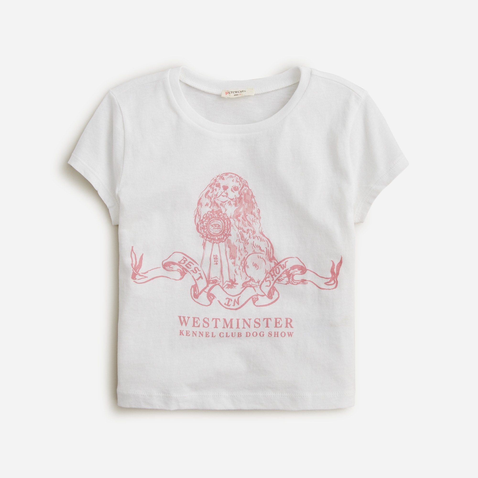 girls Limited-edition Westminster Kennel Club Dog Show X Crewcuts kids' graphic T-shirt