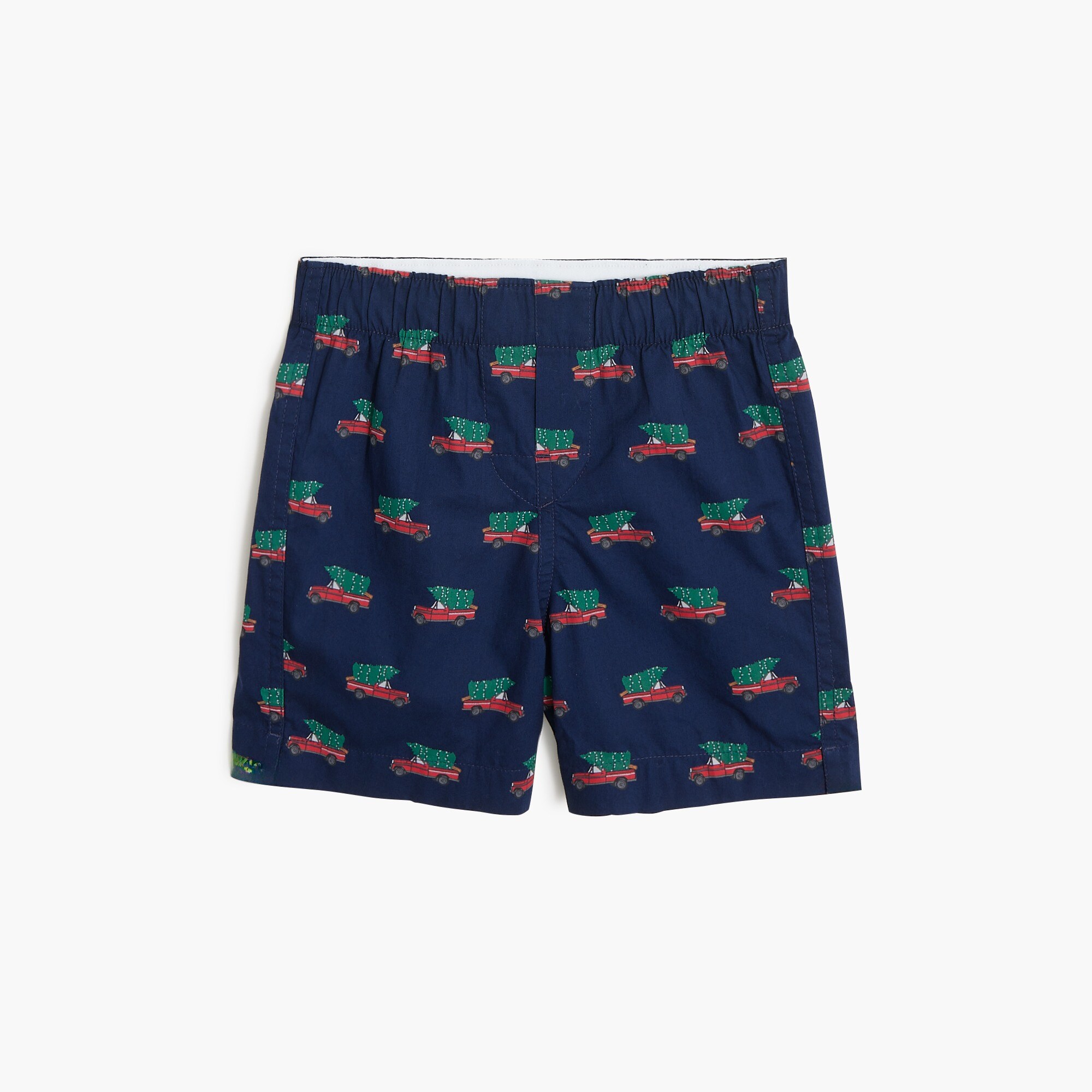 Boys' holiday truck and tree boxers