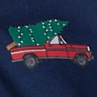 Boys' holiday truck and tree boxers ANTIQUE NAVY CLASSIC RE factory: boys' holiday truck and tree boxers for boys
