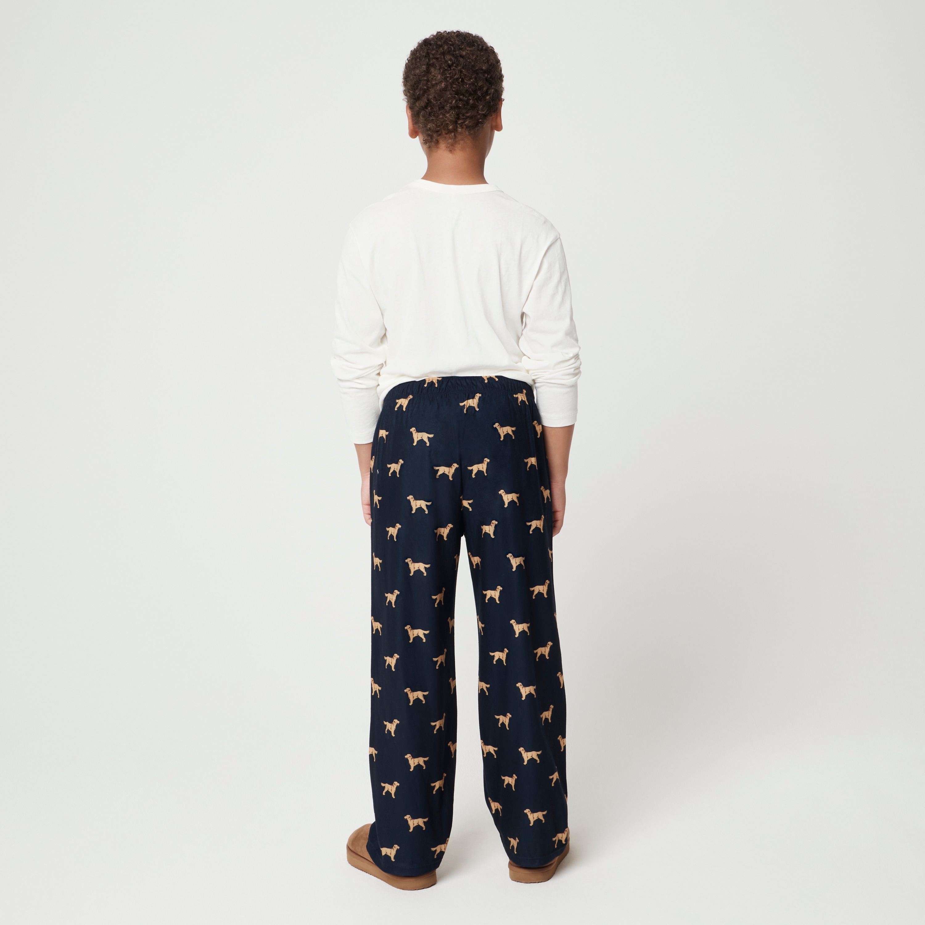 Kids' printed flannel pajama pant