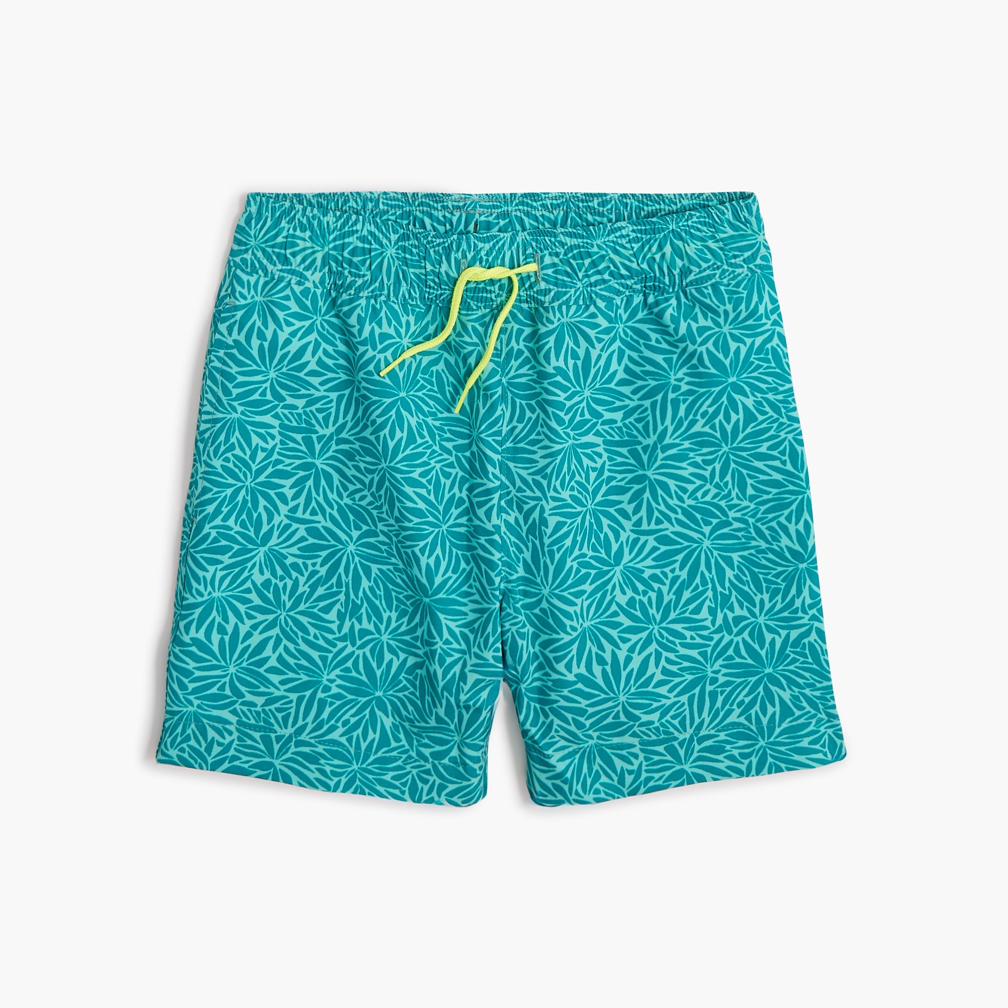 boys Boys' floral swim trunk