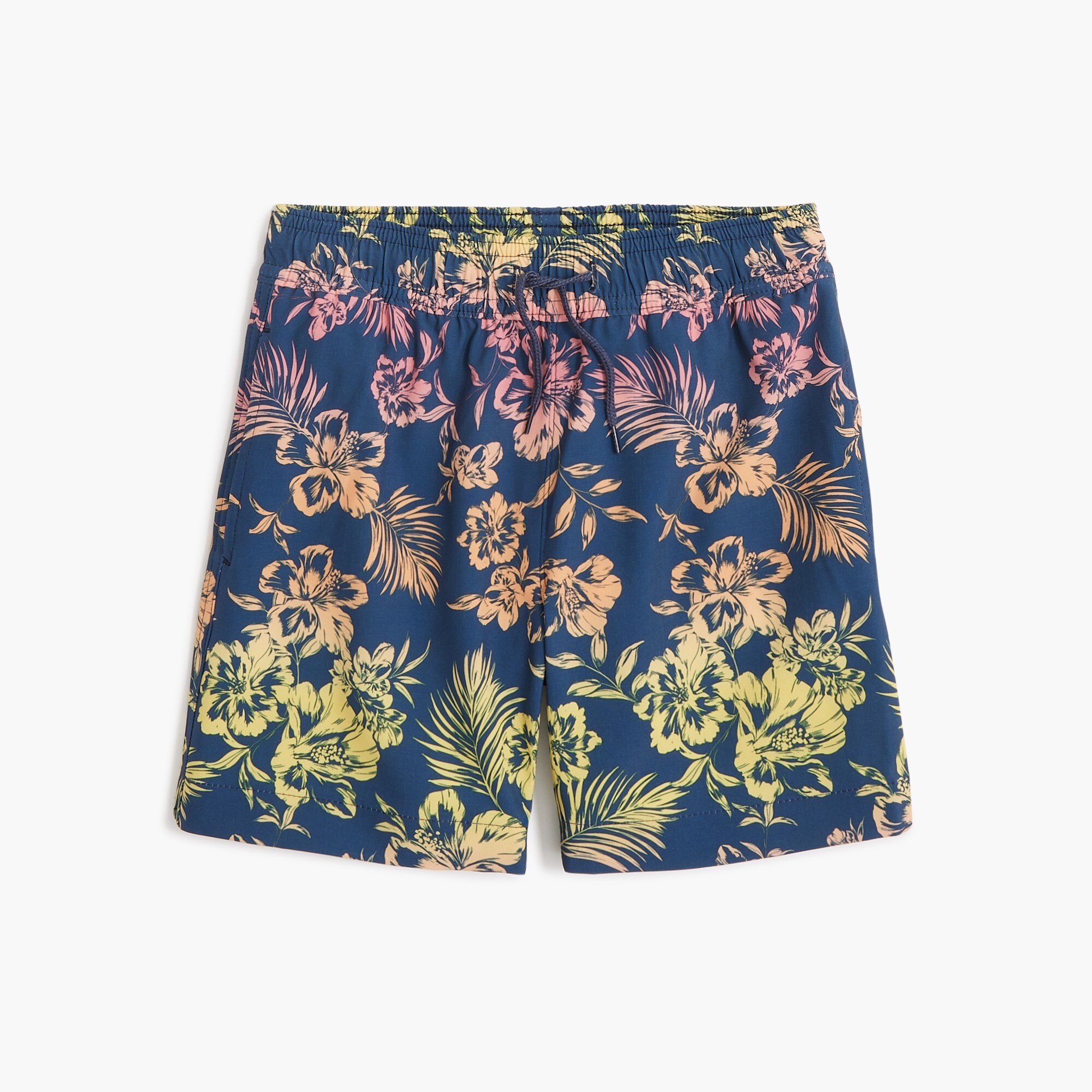 boys' ombr&eacute; floral swim trunk for boys