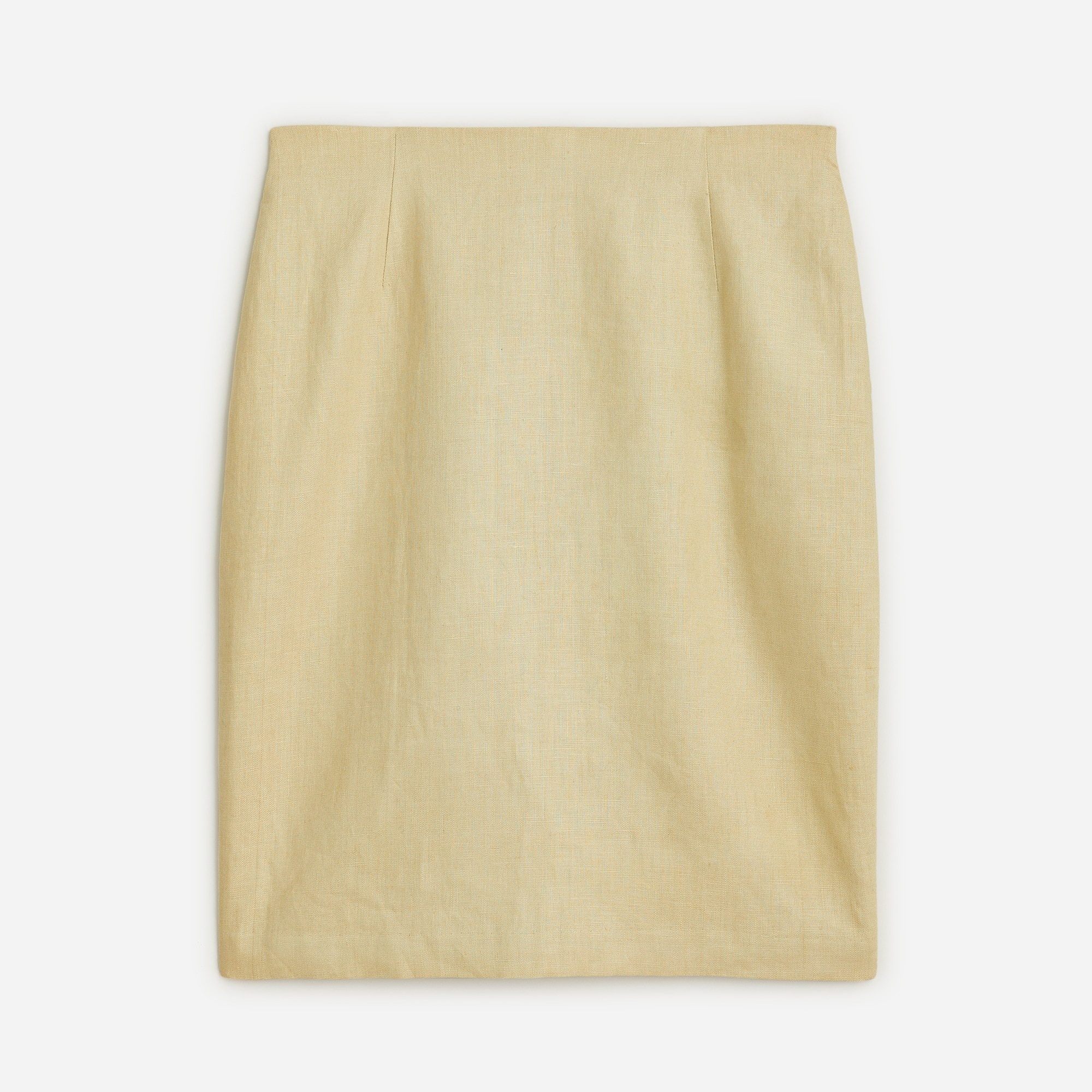 womens Vintage J.Crew '90s linen pencil skirt