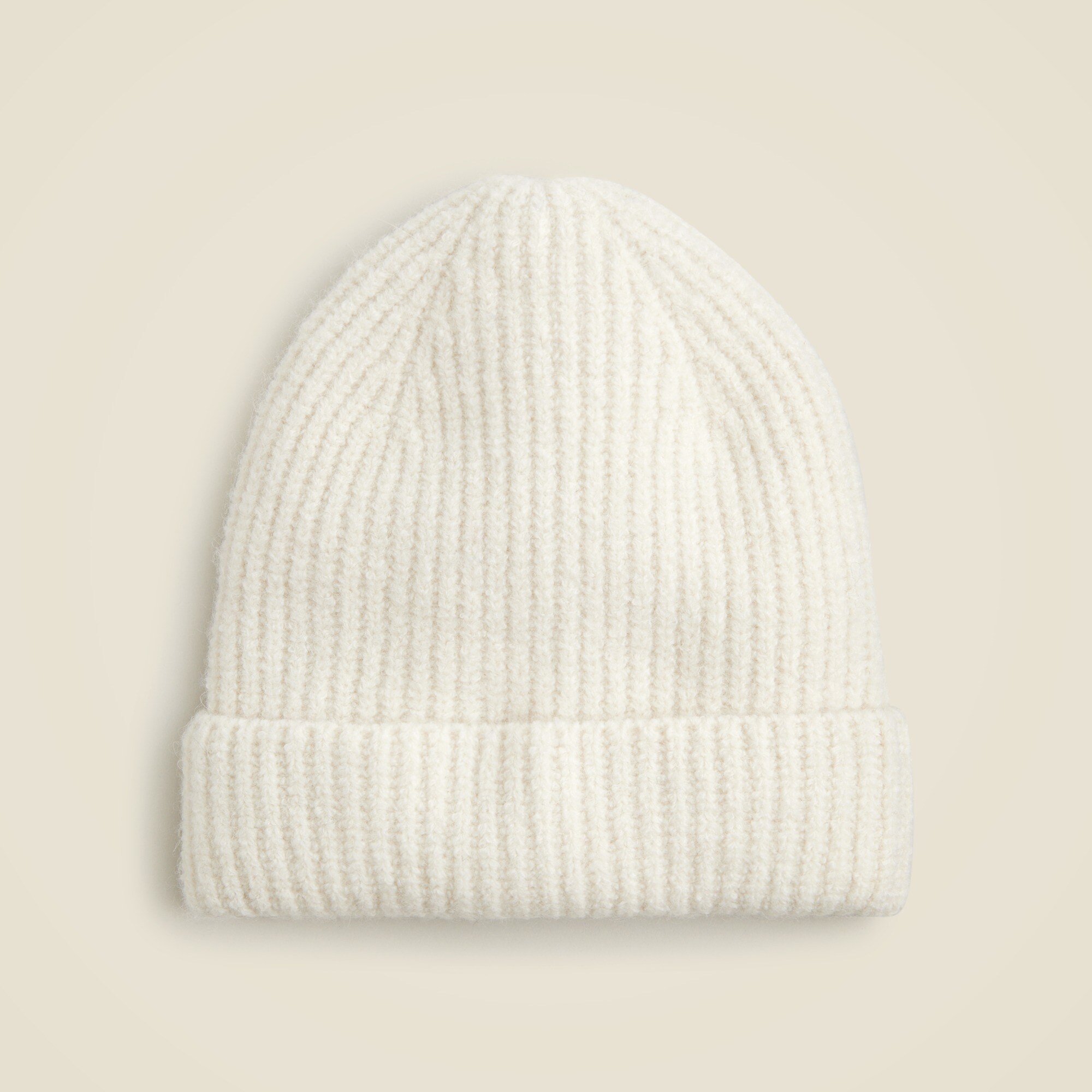 帽子 S fuzzy knit beanie (white) THEREDTHREAD 073124_KIDSUPER_AW24-HDW-