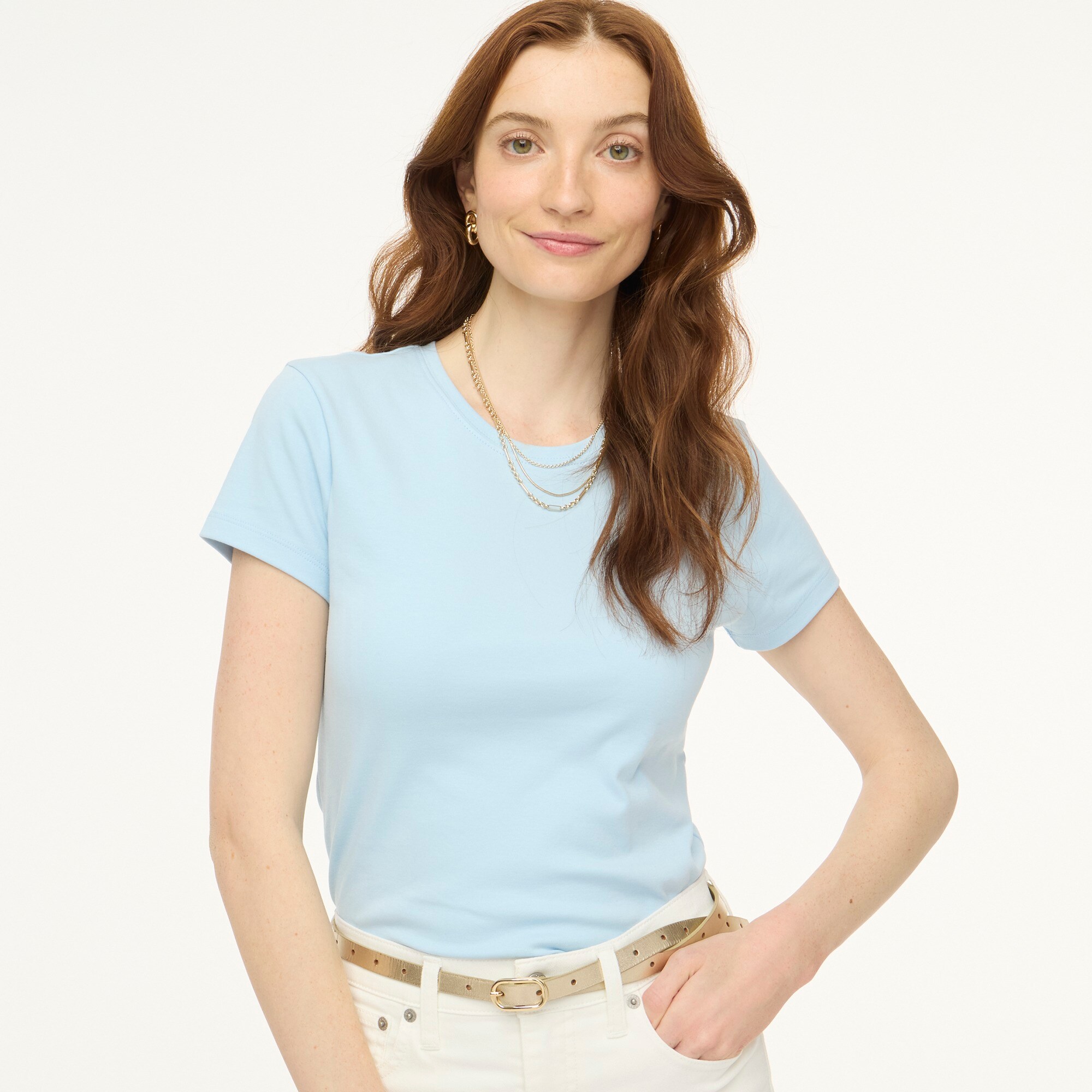  Essential short-sleeve crewneck tee