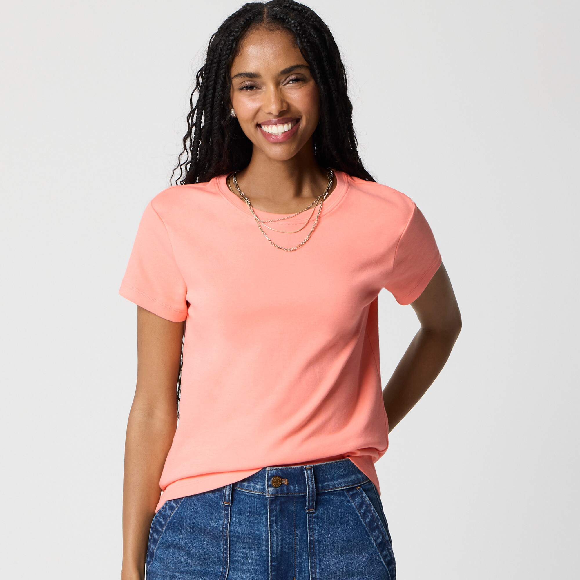  Essential short-sleeve crewneck tee