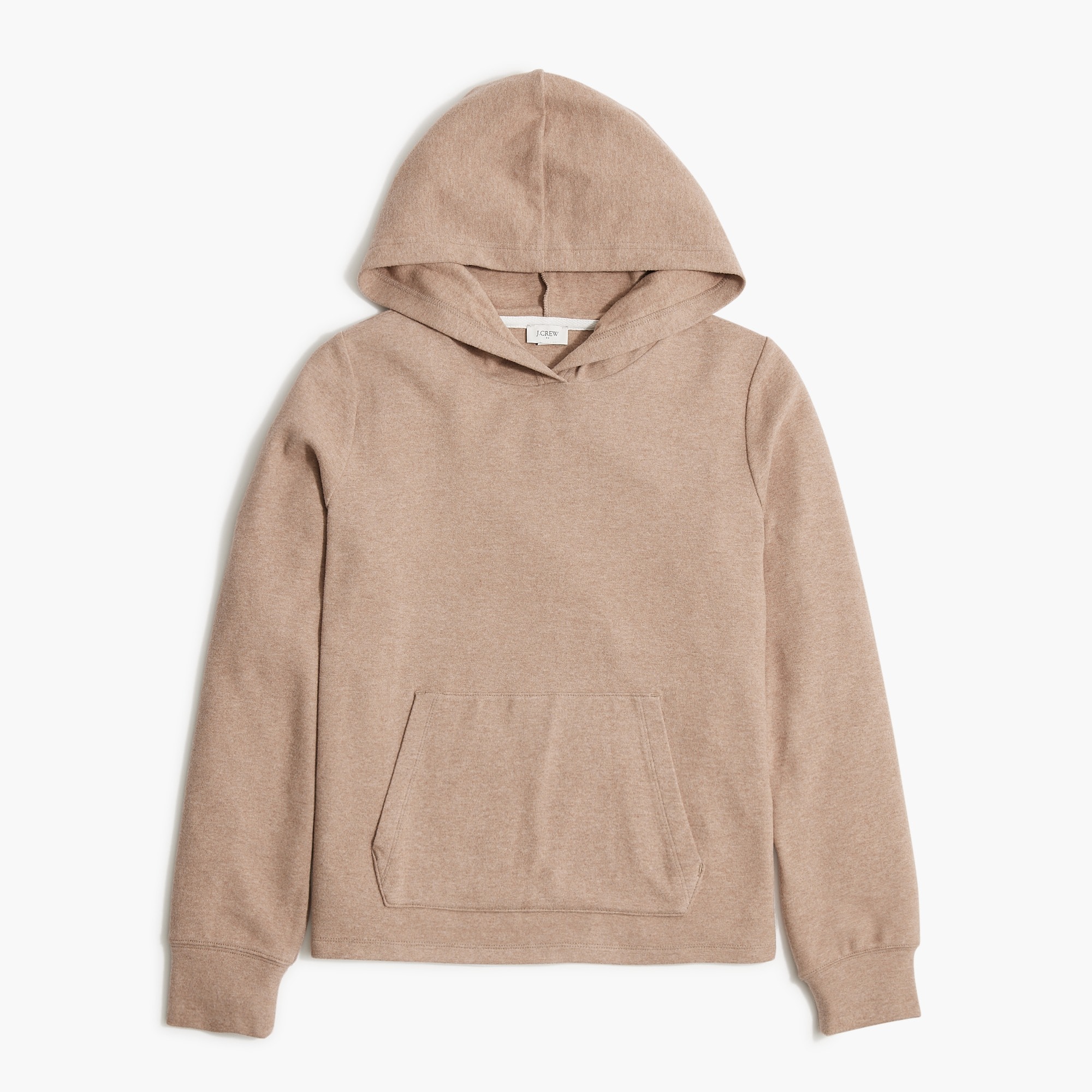 Fleece V-neck sweatshirt