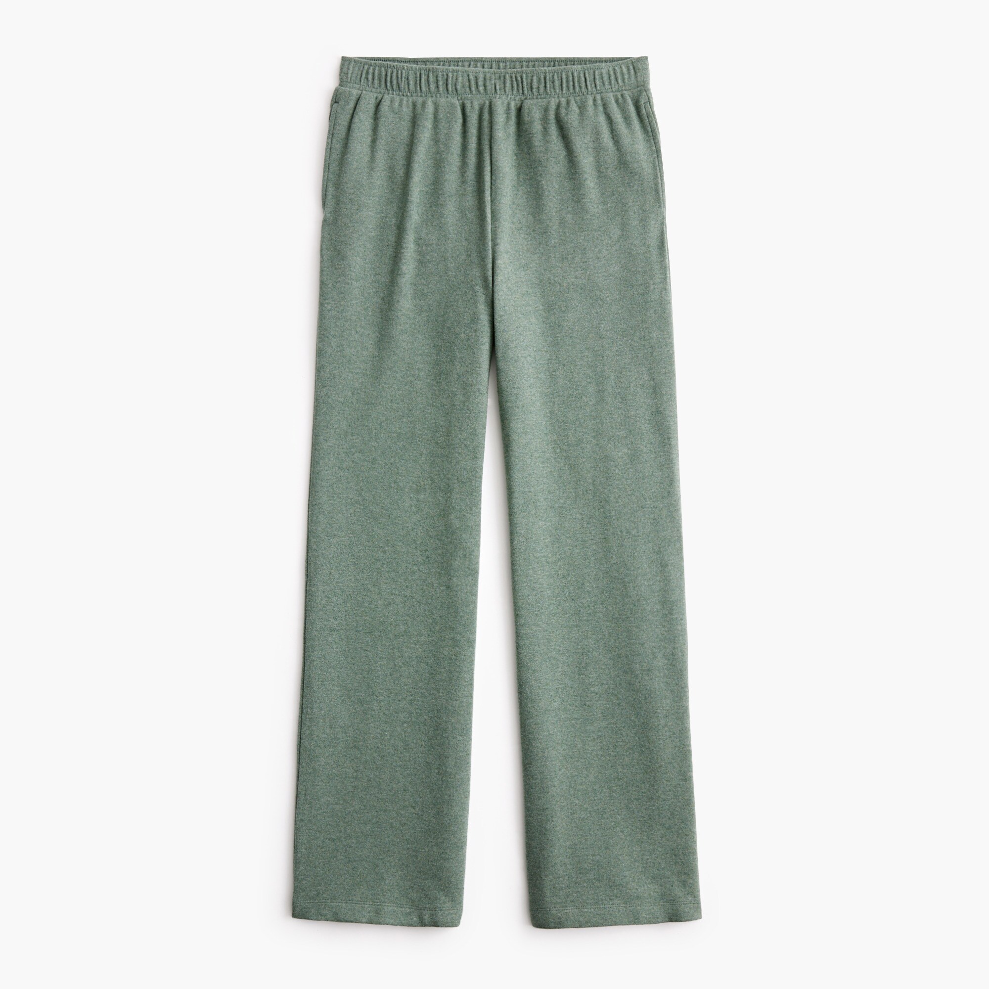 Straight-leg sweatpant in cloudspun yarn