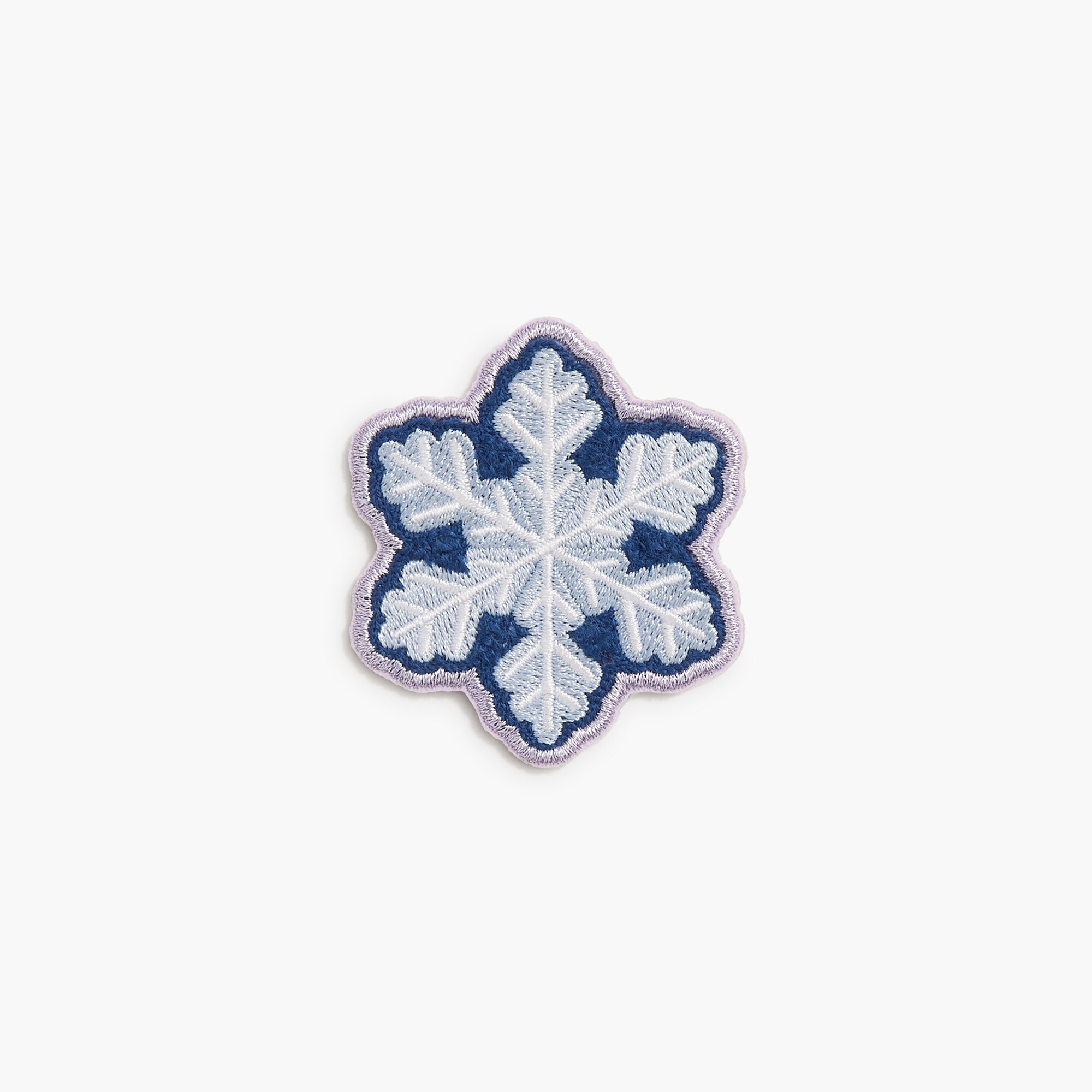 factory: snowflake sticker patch for women
